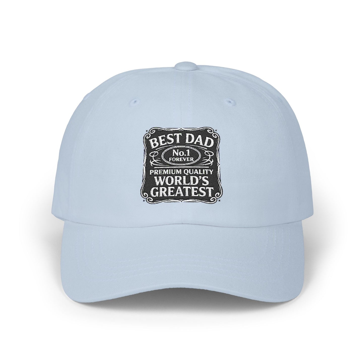 Classic Dad Cap - Best Dad Number 1 Hat, Perfect Father's Day Gift, Casual Style Cap, Unisex Fashion Accessory, Everyday Wear