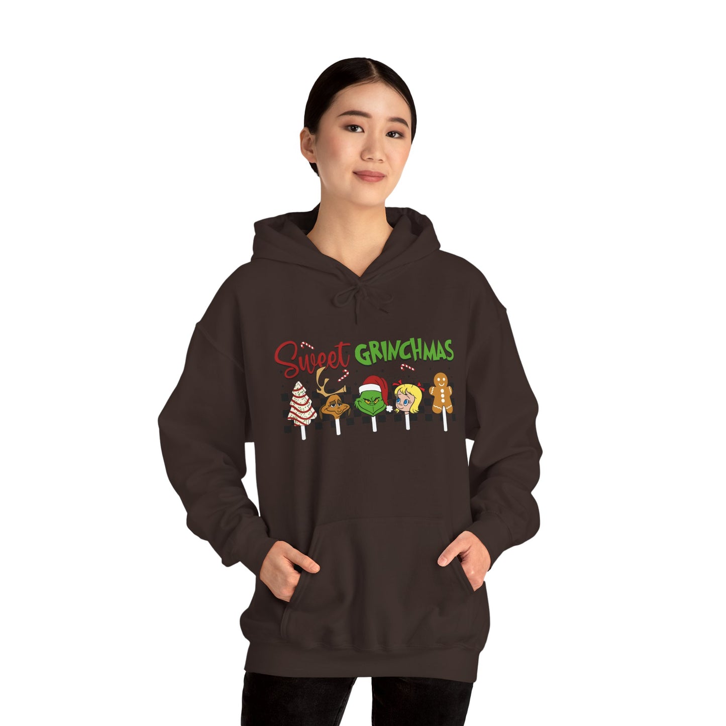 Sweet Grinchmas Hoodie, Cozy Holiday Sweatshirt, Christmas Gift for Him/Her, Unisex Xmas Apparel, Festive Winter Hoodie