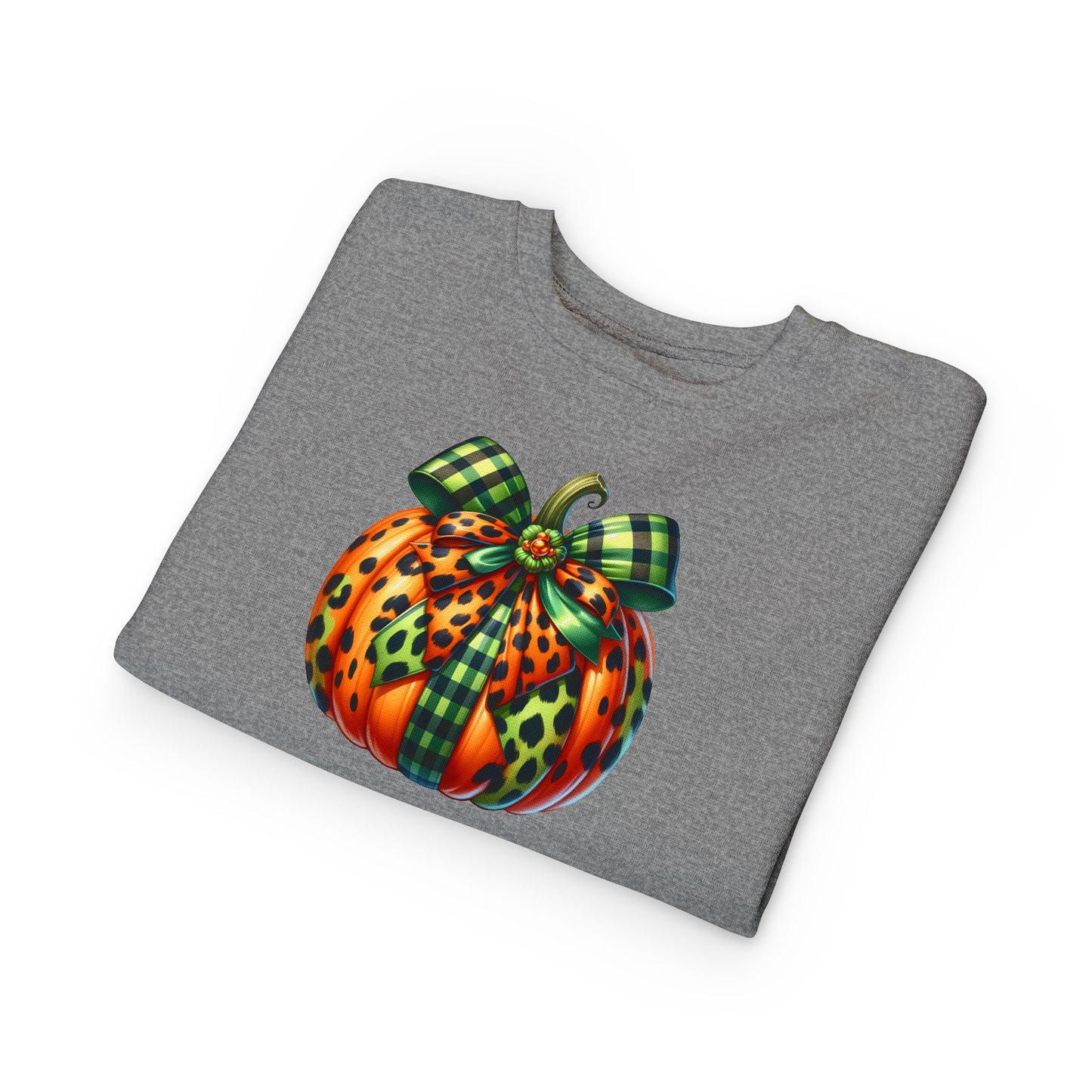 Cozy Toddler Sweatshirt with Pumpkin Design - Perfect for Fall, Halloween, Cute Kids Apparel, Seasonal Fashion, Pumpkin Lovers Gift