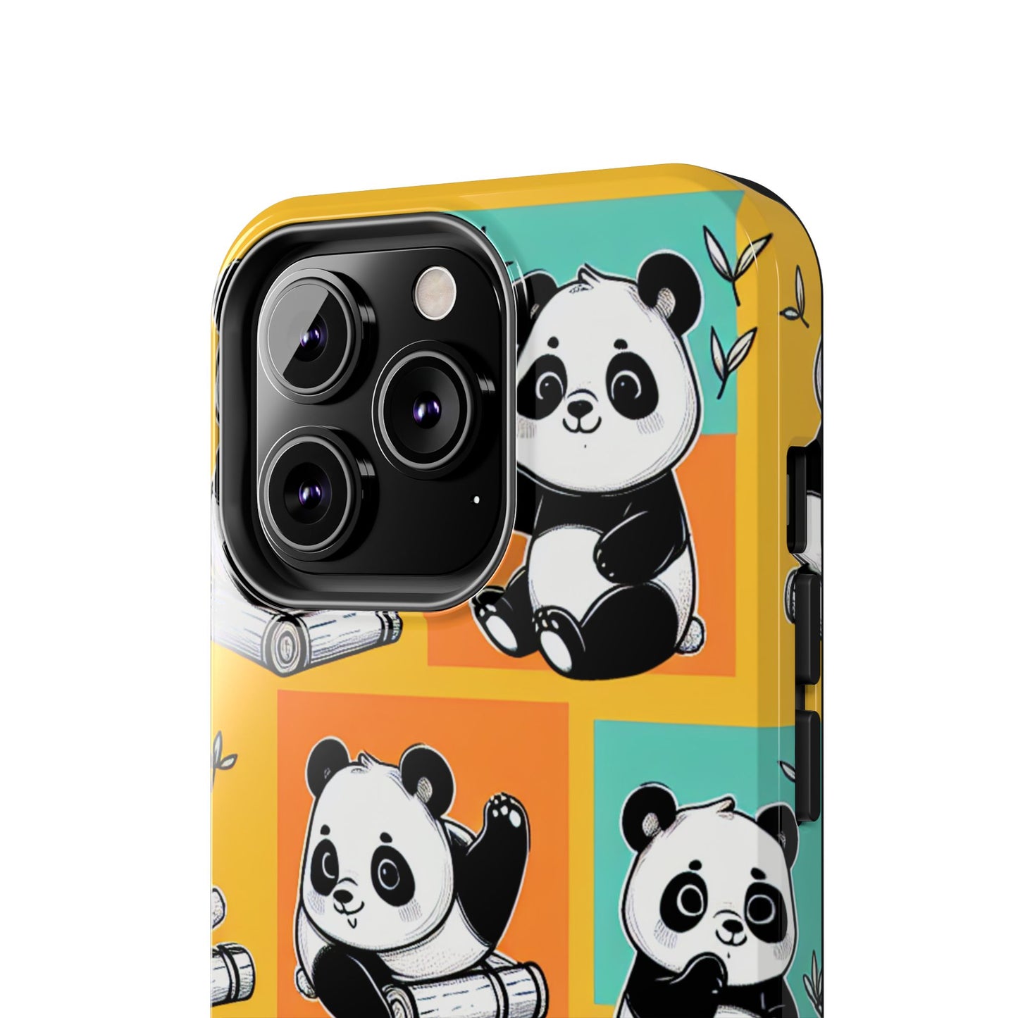 Cute Panda Phone Cases, Tough Panda Phone Cases, Gifts for Animal Lovers, Cute Cell Phone Cover, Fun Smartphone Accessories