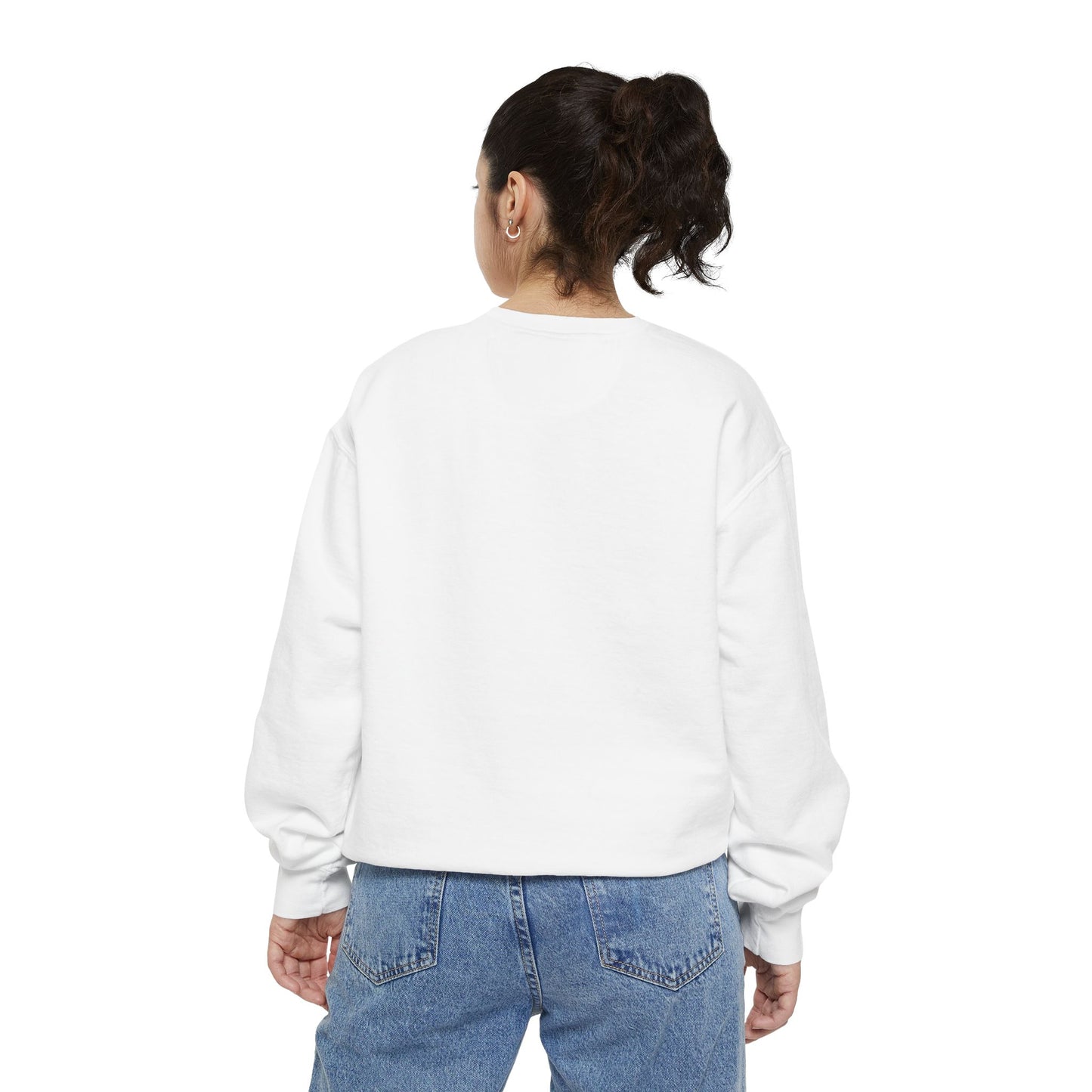 Birthday Girl Sweatshirt, Unisex Garment-Dyed Crewneck, Cozy Gift for Her, Celebration Apparel, Fun Birthday Outfit