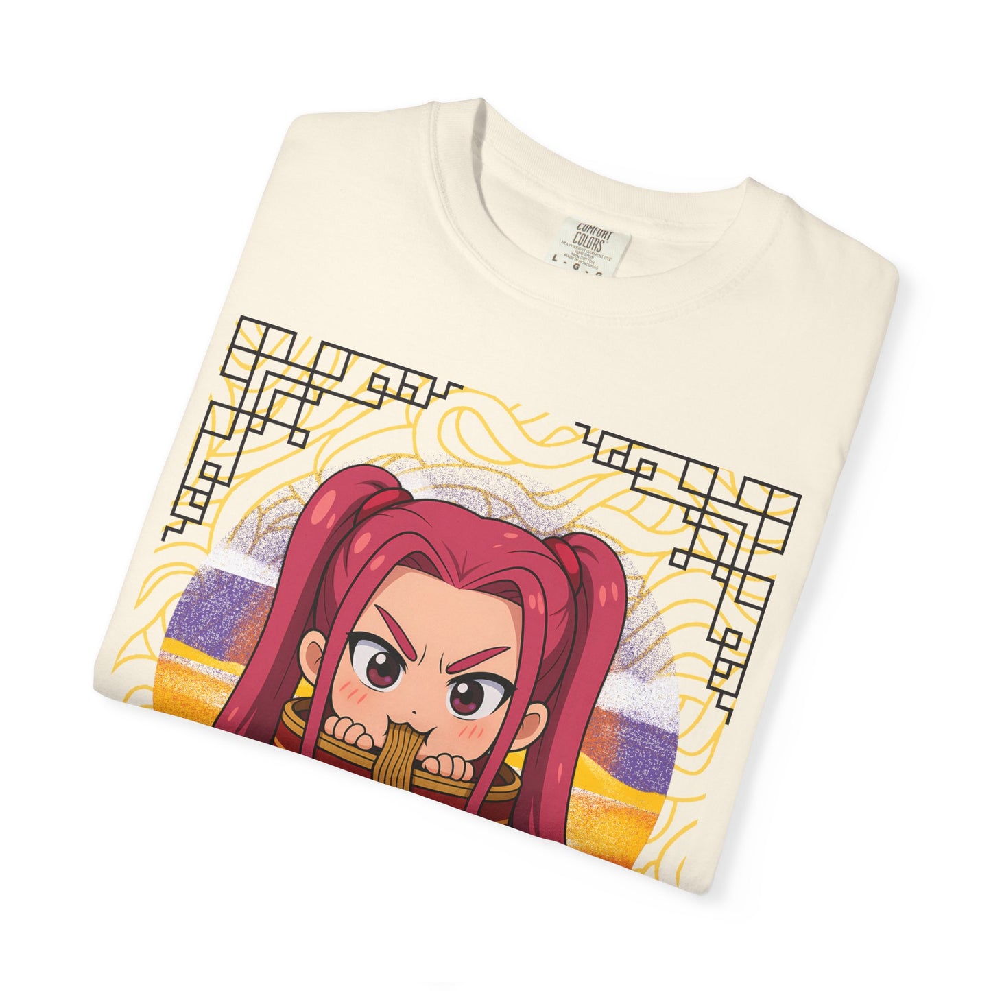 K-Pop Inspired Garment-Dyed T-Shirt, Trendy Streetwear, Anime Fan Apparel, Casual Wear, Gifts for Music Lovers