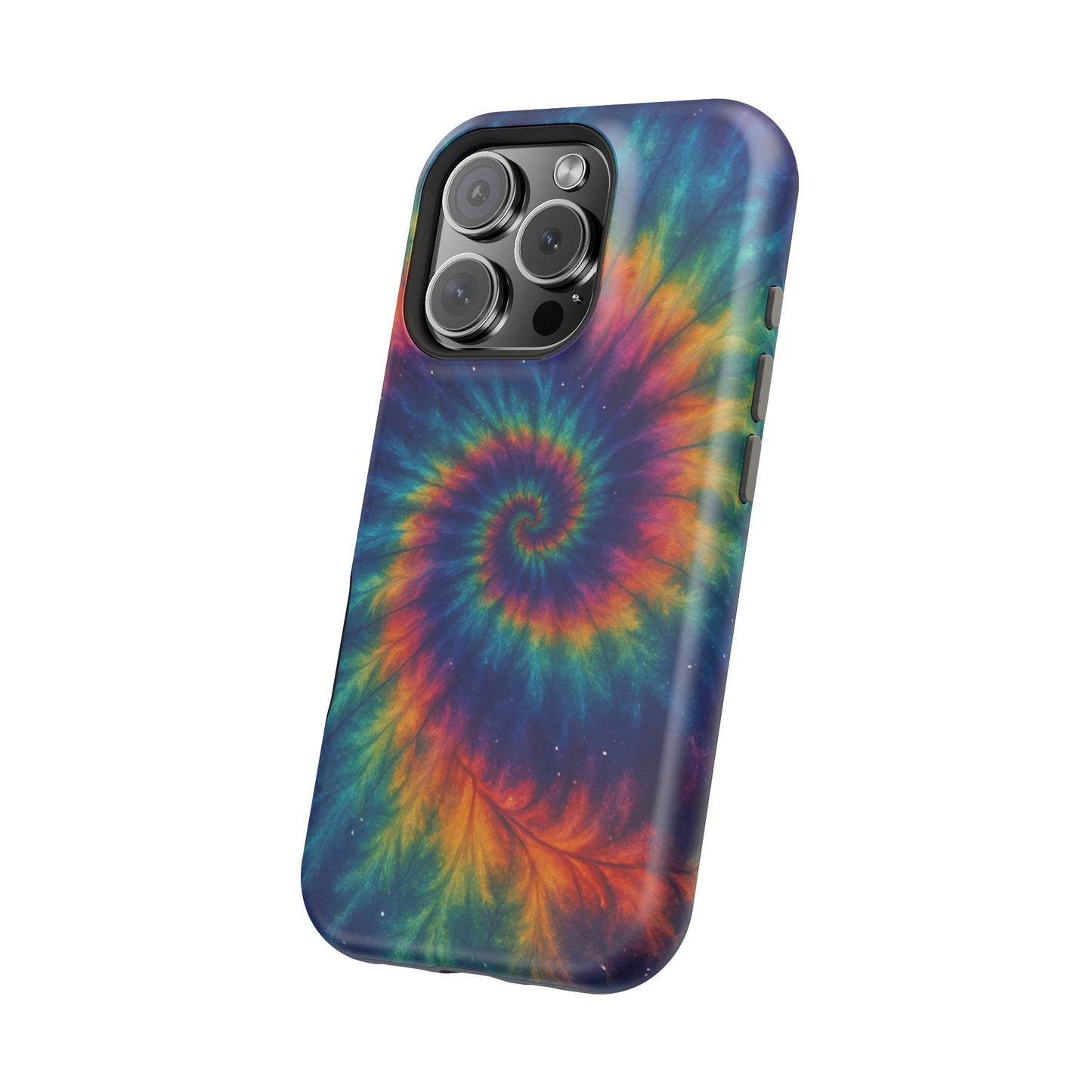 Colorful Tie-Dye Magnetic Phone Cases, Boho Phone Accessories, Unique Gift for Teens, Vibrant Phone Cover for Festivals, Summer Vibes