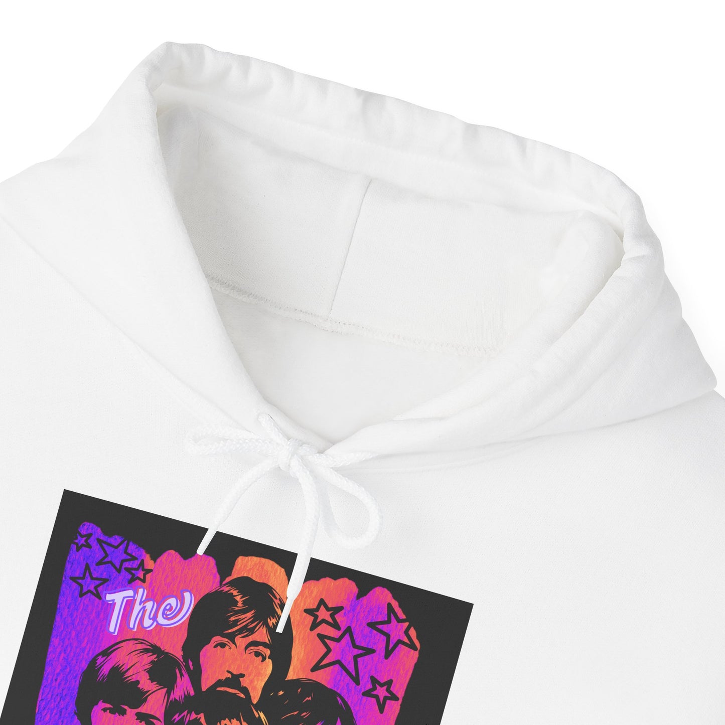 Beatles-Inspired Unisex Hoodie, Nostalgic Fashion, Gift for Music Lovers, Cozy Layer for Concerts, Unique Vintage Style