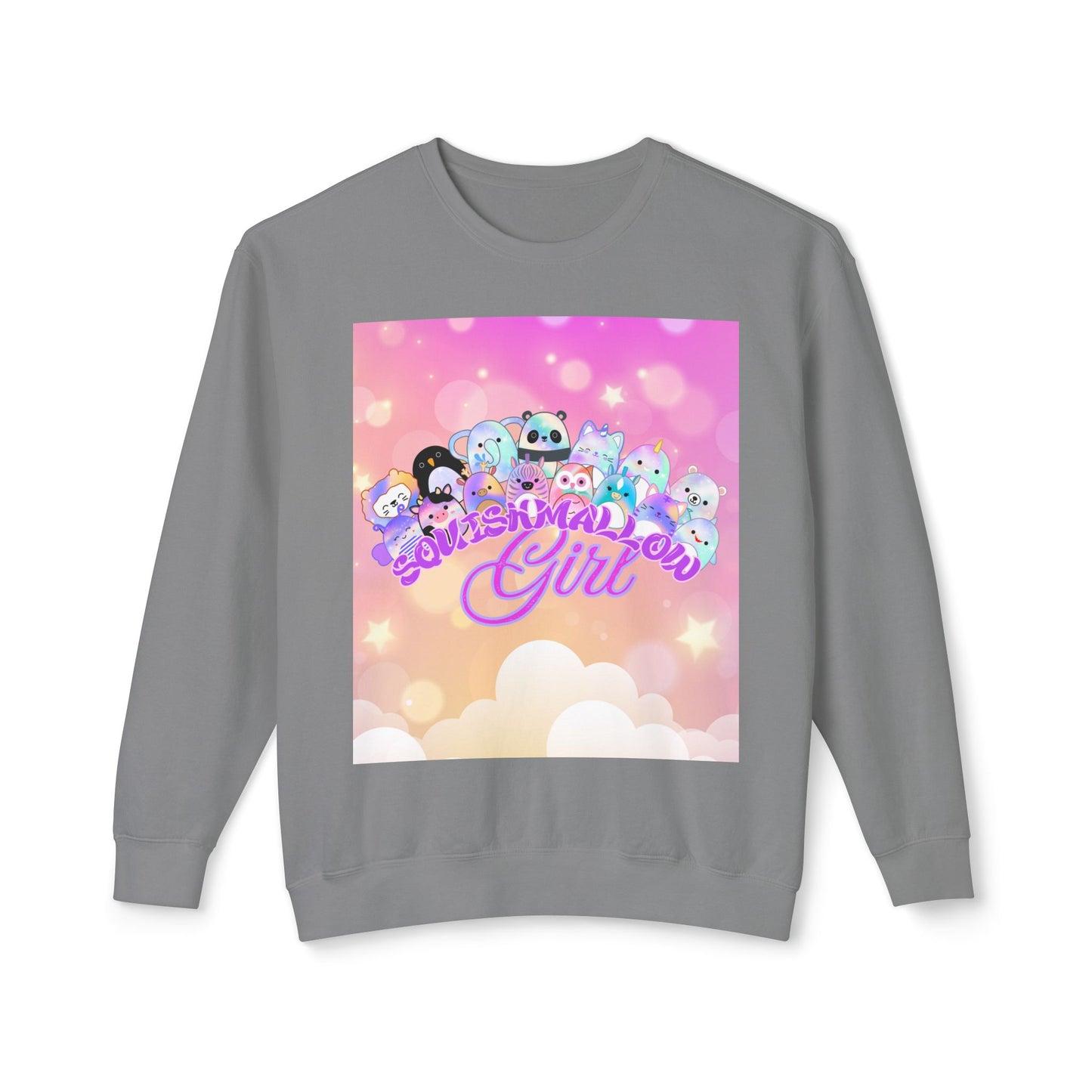 Whimsical Crewneck Sweatshirt for Dreamers, Cute Gift for Girls, Cheerful Casual Wear, Cozy Fashion, Perfect for Birthdays
