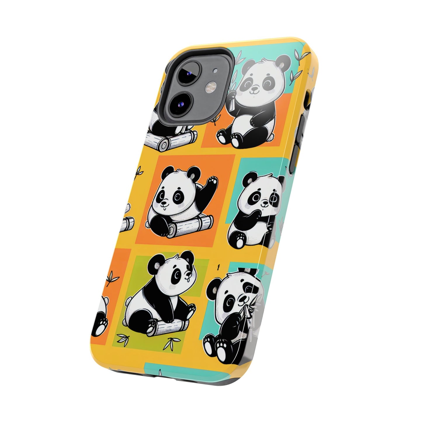 Cute Panda Phone Cases, Tough Panda Phone Cases, Gifts for Animal Lovers, Cute Cell Phone Cover, Fun Smartphone Accessories