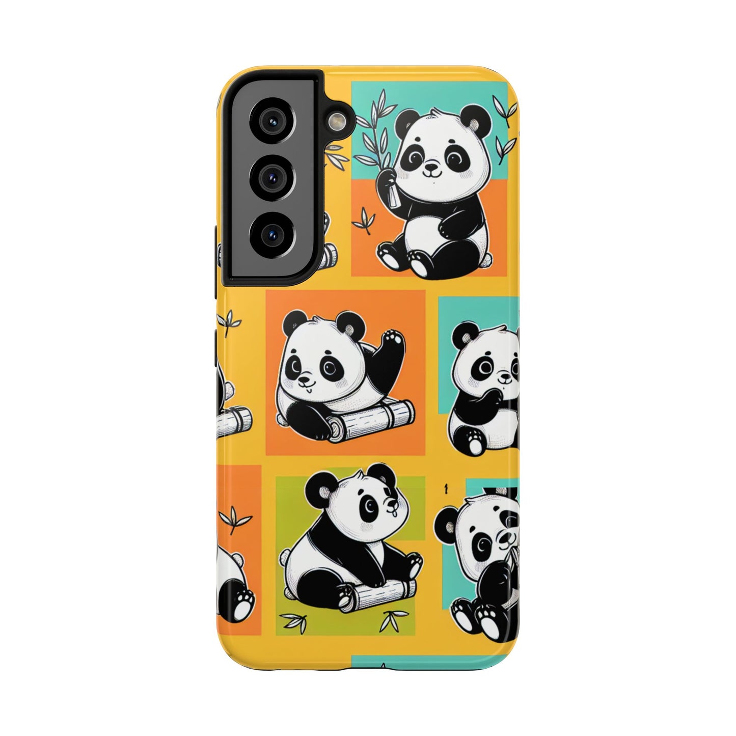 Cute Panda Phone Cases, Tough Panda Phone Cases, Gifts for Animal Lovers, Cute Cell Phone Cover, Fun Smartphone Accessories