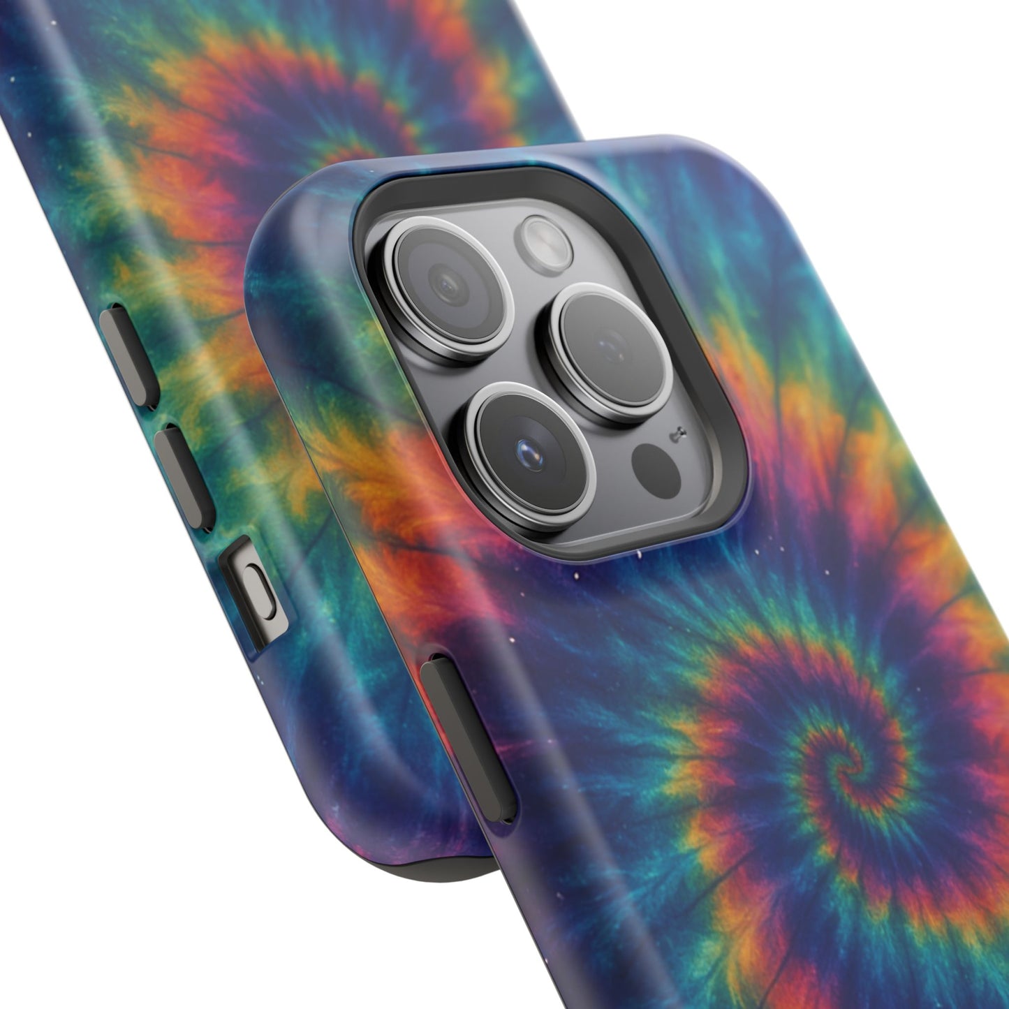 Colorful Tie-Dye Magnetic Phone Cases, Boho Phone Accessories, Unique Gift for Teens, Vibrant Phone Cover for Festivals, Summer Vibes