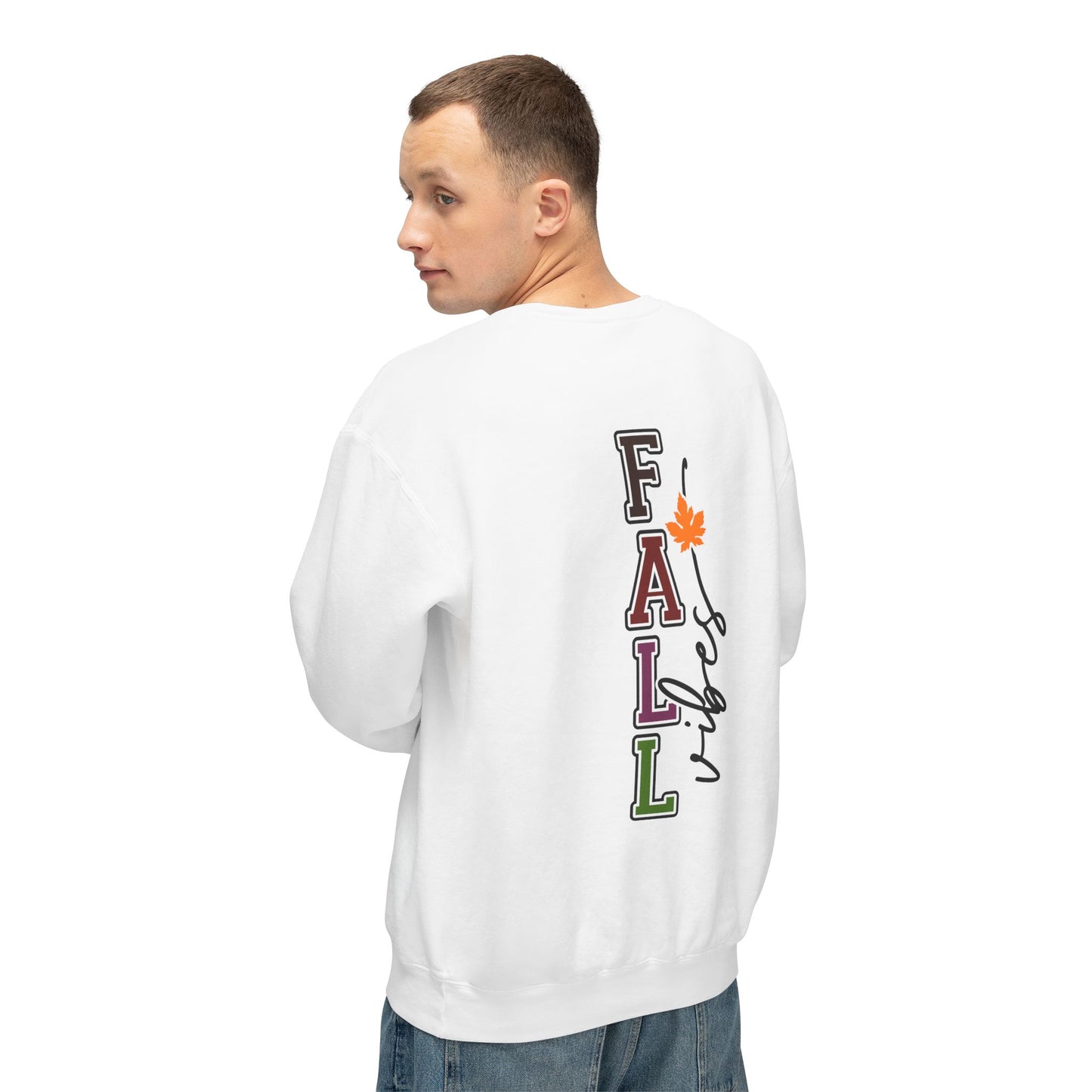 Halloween & Fall Vibes Unisex Crewneck Sweatshirt, Cozy Fall Apparel, Halloween Clothing, Gift for Autumn Lovers, Seasonal Sweater
