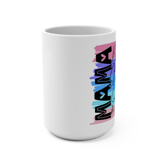 Mom Life Mug, Blessed Stressed Mess Coffee Cup, Gift for Moms, Mother's Day Mug, Fun Mom Quote Tea Mug