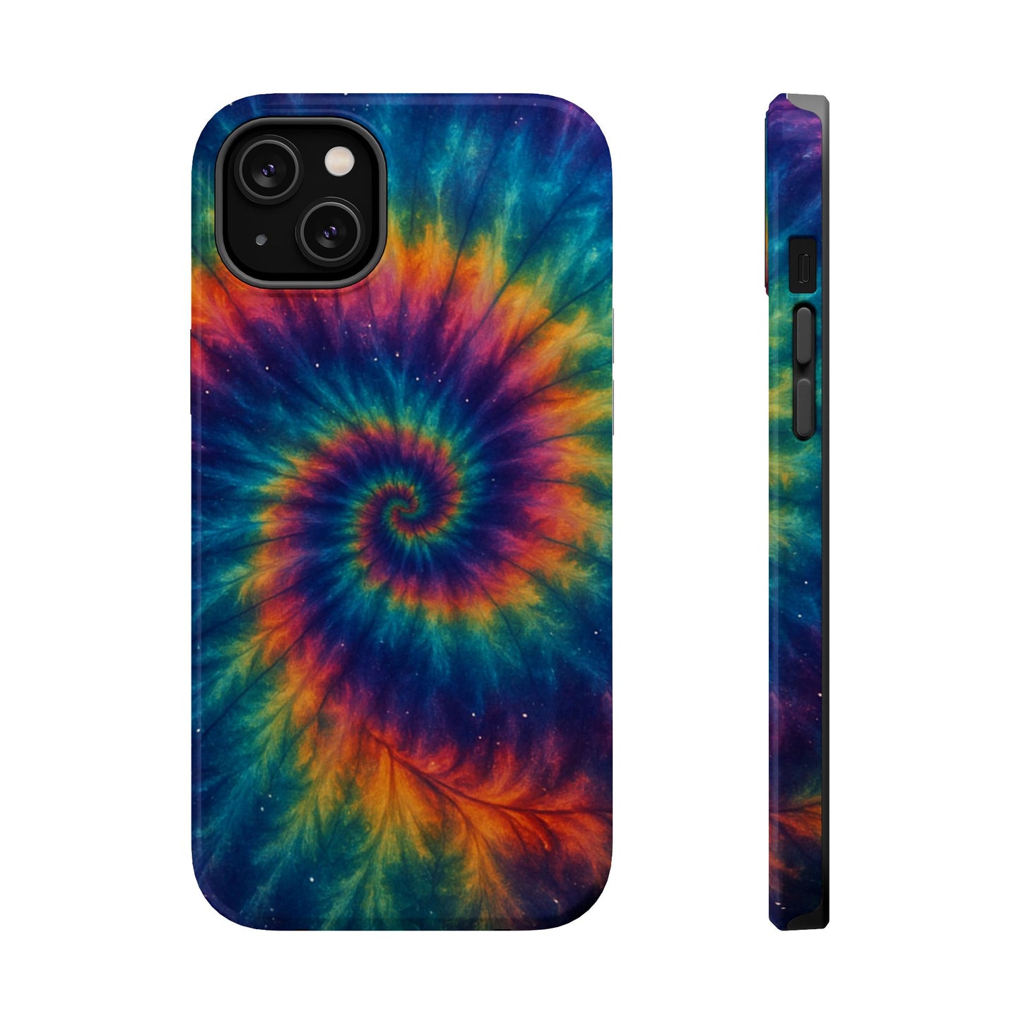 Colorful Tie-Dye Magnetic Phone Cases, Boho Phone Accessories, Unique Gift for Teens, Vibrant Phone Cover for Festivals, Summer Vibes