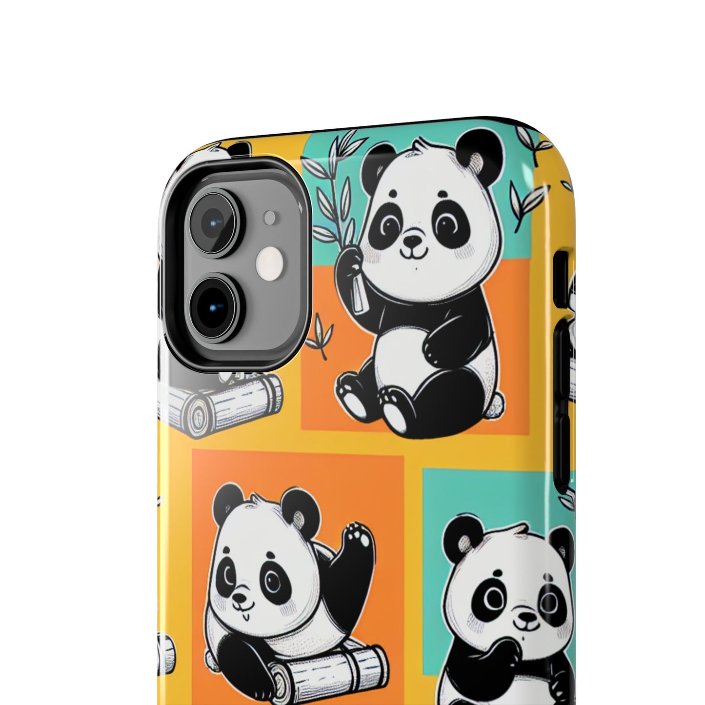 Cute Panda Phone Cases, Tough Panda Phone Cases, Gifts for Animal Lovers, Cute Cell Phone Cover, Fun Smartphone Accessories