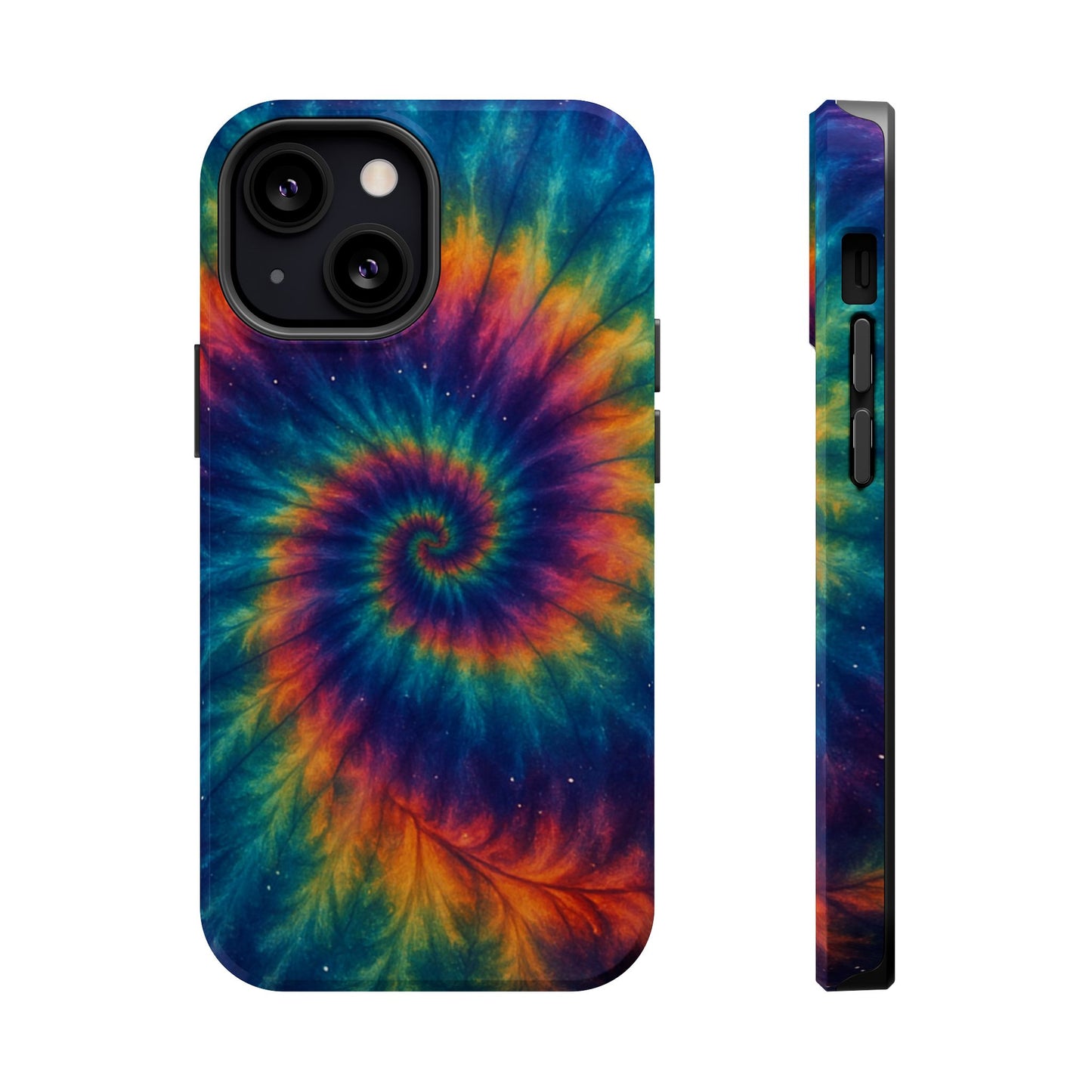 Colorful Tie-Dye Magnetic Phone Cases, Boho Phone Accessories, Unique Gift for Teens, Vibrant Phone Cover for Festivals, Summer Vibes