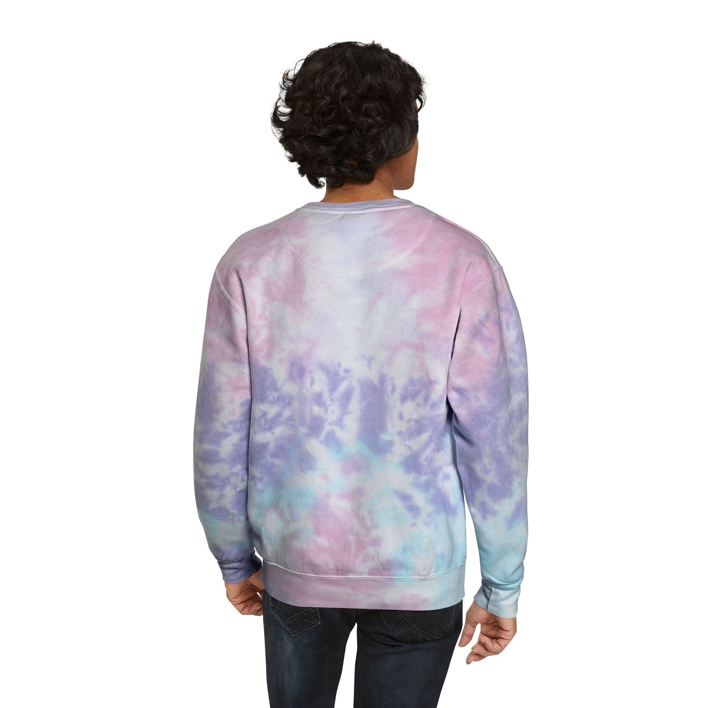 Cute Bunny Tie-Dye Sweatshirt, Unisex Tie-Dye Pullover, Pastel Cozy Sweatshirt, Unique Tie-Dye Apparel, Casual Fun Gift