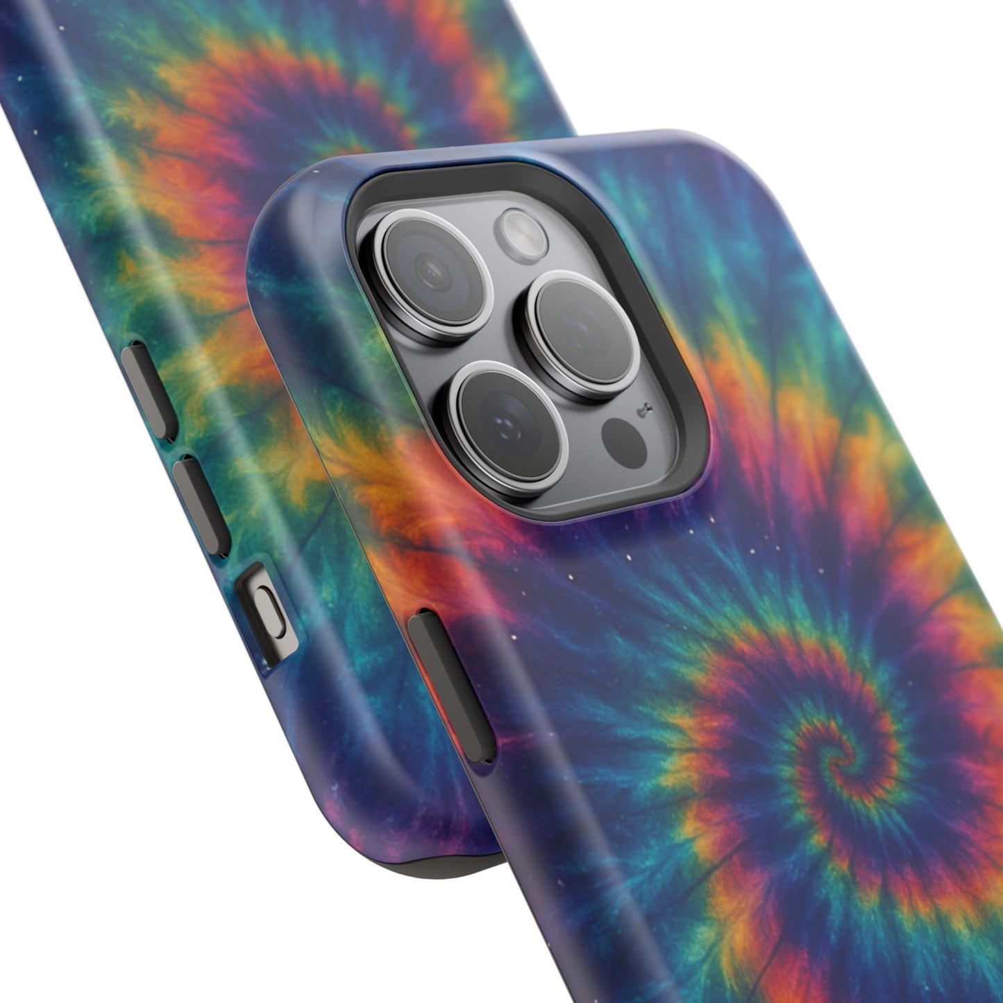Colorful Tie-Dye Magnetic Phone Cases, Boho Phone Accessories, Unique Gift for Teens, Vibrant Phone Cover for Festivals, Summer Vibes