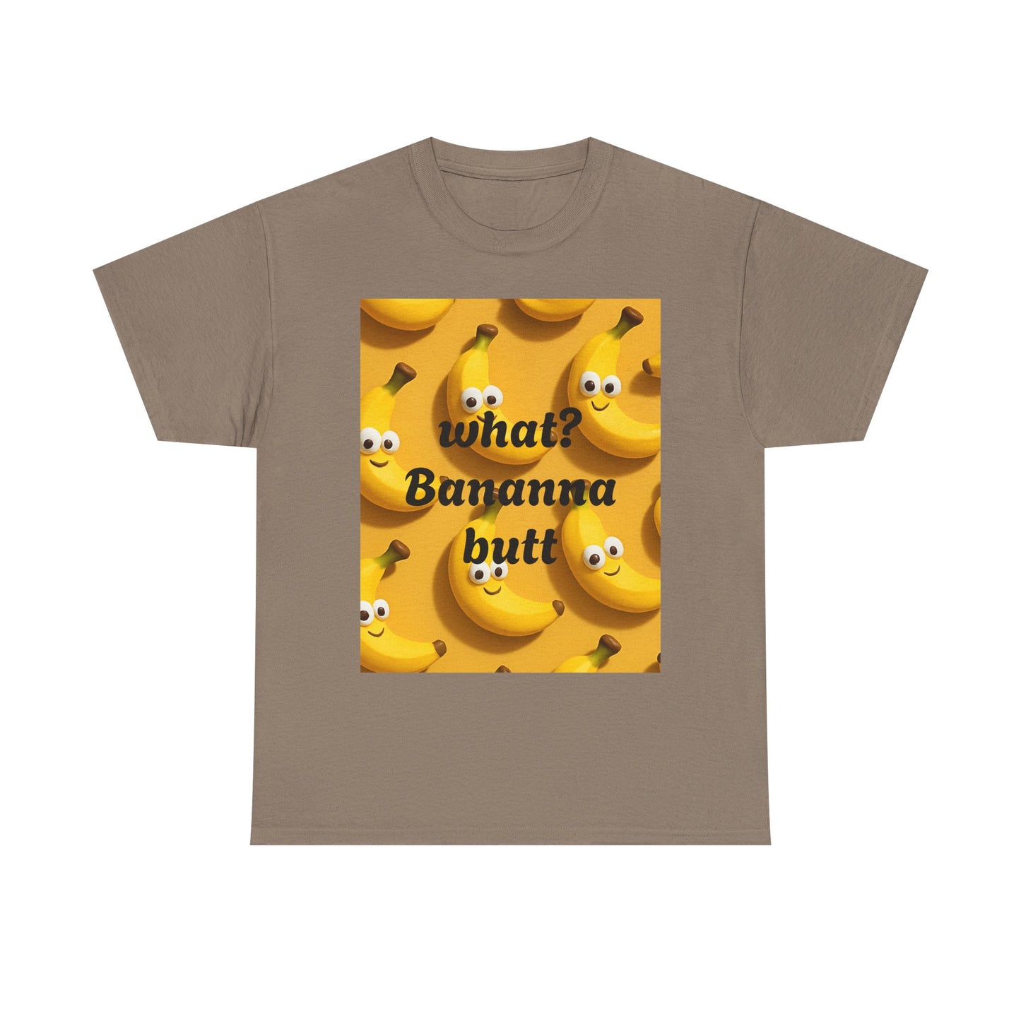 Playful Banana Tee, Fun Unisex T-Shirt, Cute Apparel for Banana Lovers, Quirky Gift for Friends, Funny Graphic Tee