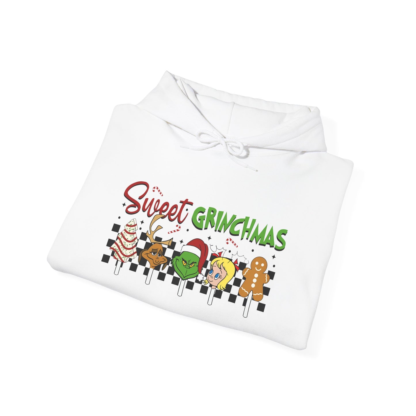 Sweet Grinchmas Hoodie, Cozy Holiday Sweatshirt, Christmas Gift for Him/Her, Unisex Xmas Apparel, Festive Winter Hoodie
