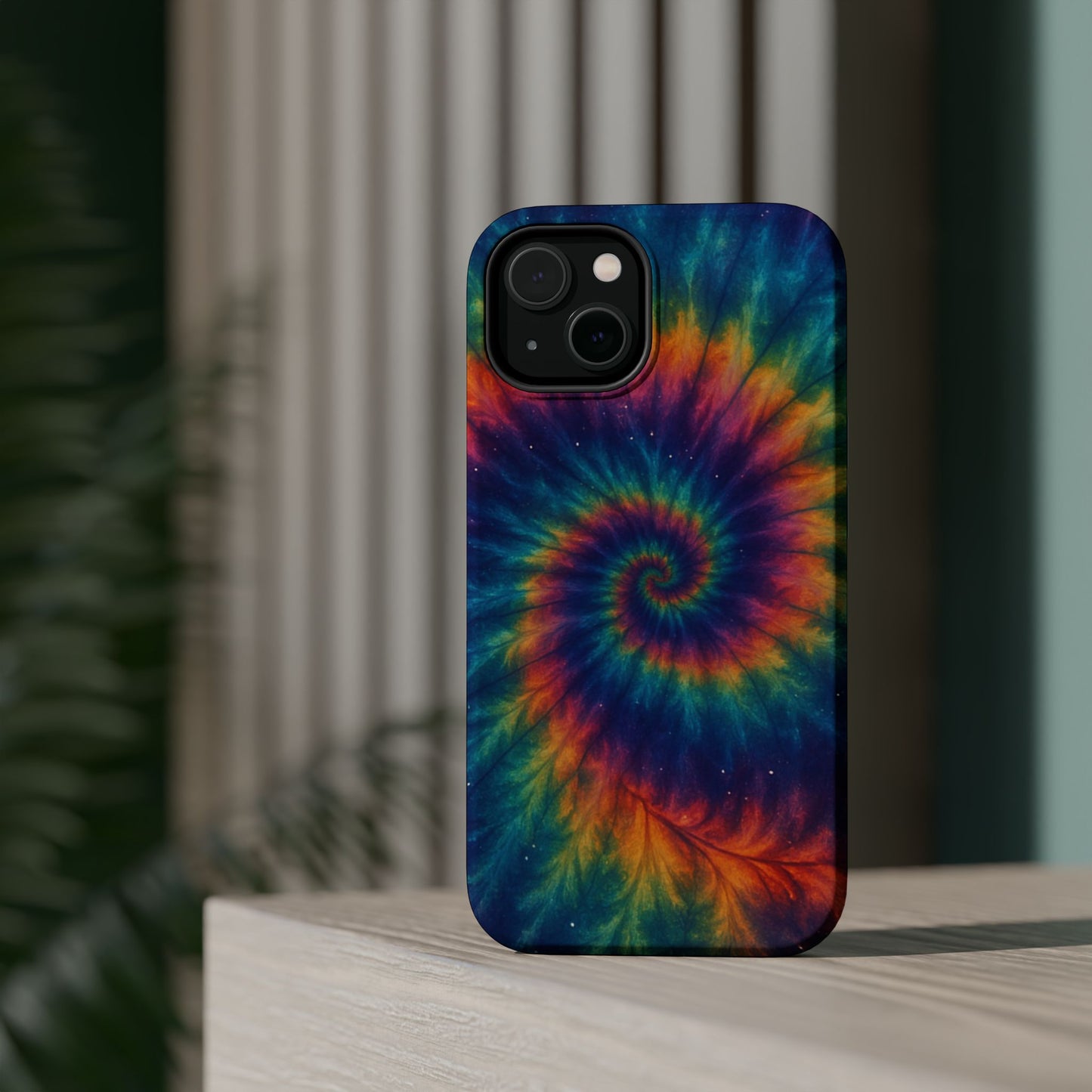 Colorful Tie-Dye Magnetic Phone Cases, Boho Phone Accessories, Unique Gift for Teens, Vibrant Phone Cover for Festivals, Summer Vibes