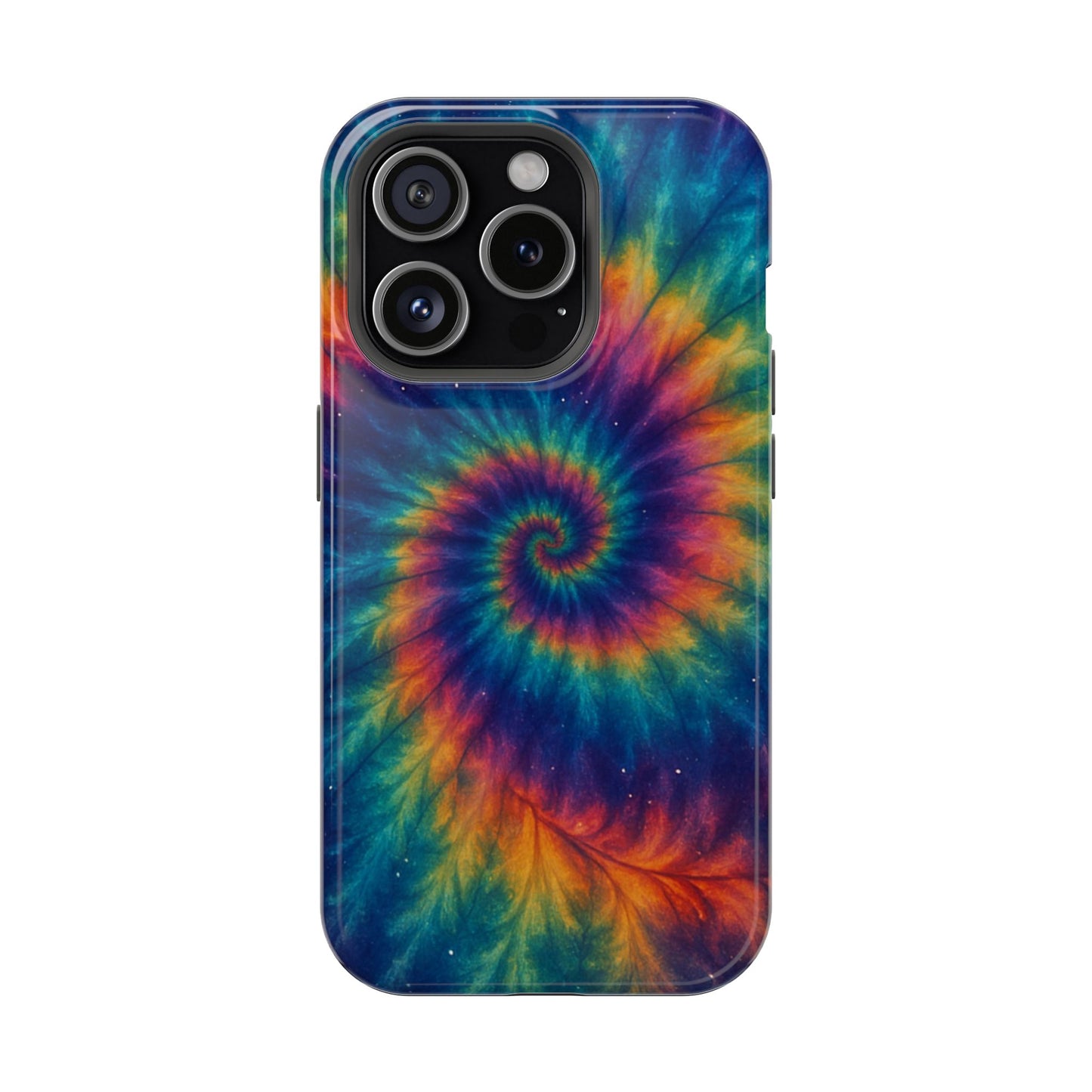 Colorful Tie-Dye Magnetic Phone Cases, Boho Phone Accessories, Unique Gift for Teens, Vibrant Phone Cover for Festivals, Summer Vibes