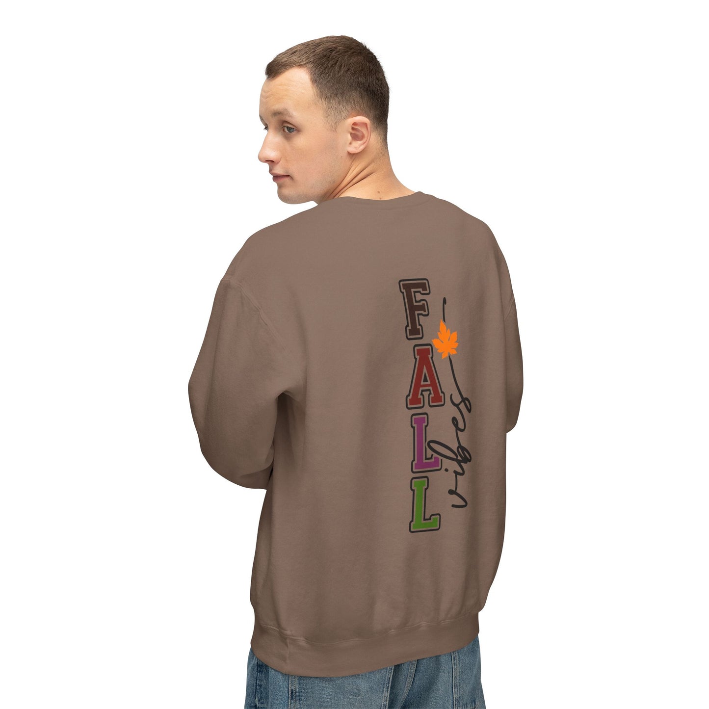 Halloween & Fall Vibes Unisex Crewneck Sweatshirt, Cozy Fall Apparel, Halloween Clothing, Gift for Autumn Lovers, Seasonal Sweater