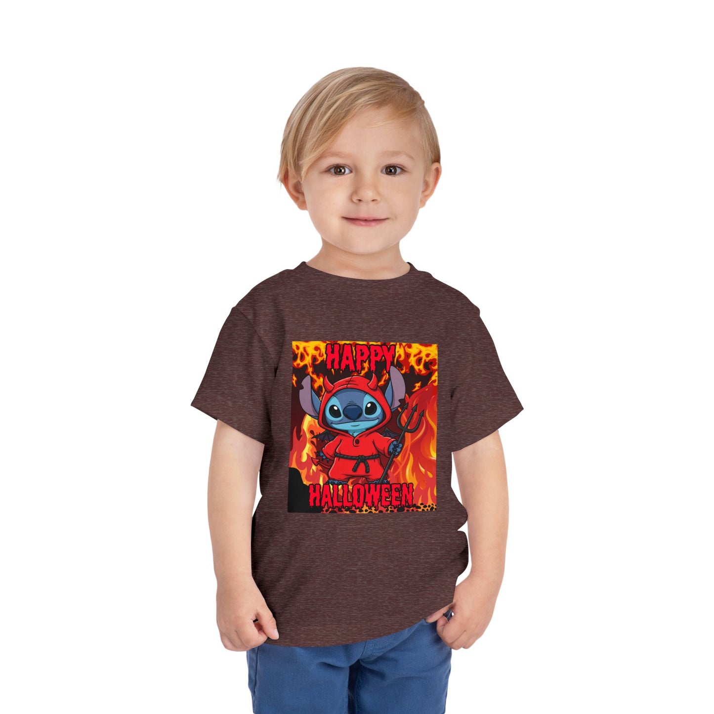 Happy Halloween Toddler Tee, Cute Kids T-Shirt, Halloween Costume, Fall Apparel, Toddler Graphic Shirt