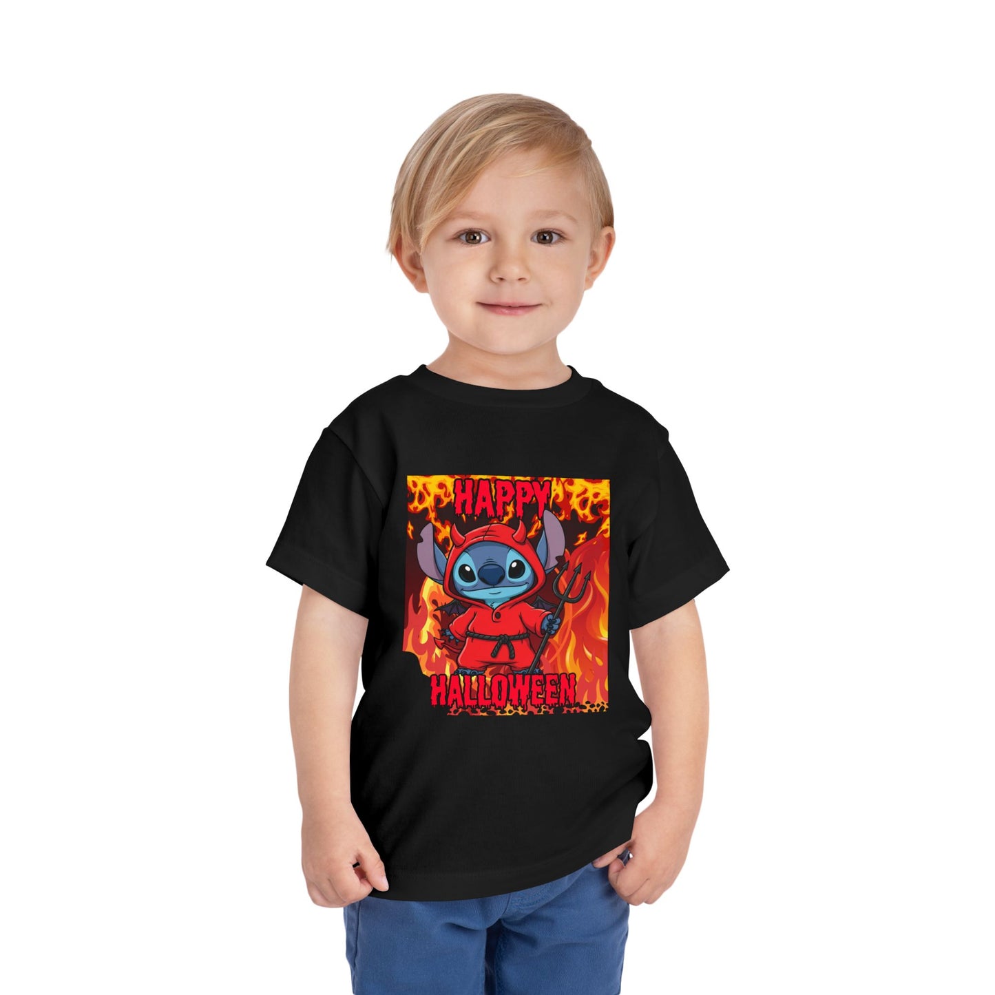 Happy Halloween Toddler Tee, Cute Kids T-Shirt, Halloween Costume, Fall Apparel, Toddler Graphic Shirt