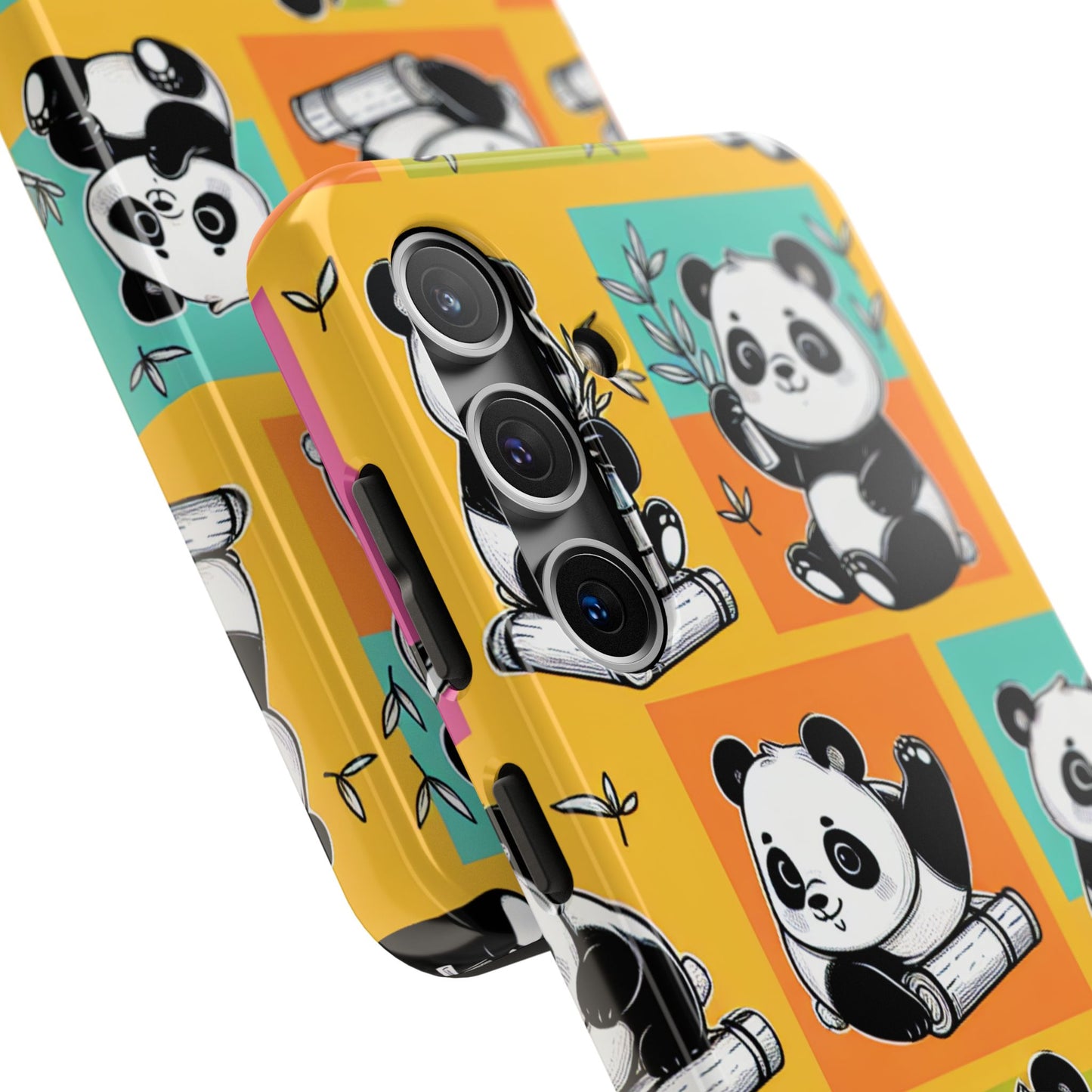 Cute Panda Phone Cases, Tough Panda Phone Cases, Gifts for Animal Lovers, Cute Cell Phone Cover, Fun Smartphone Accessories