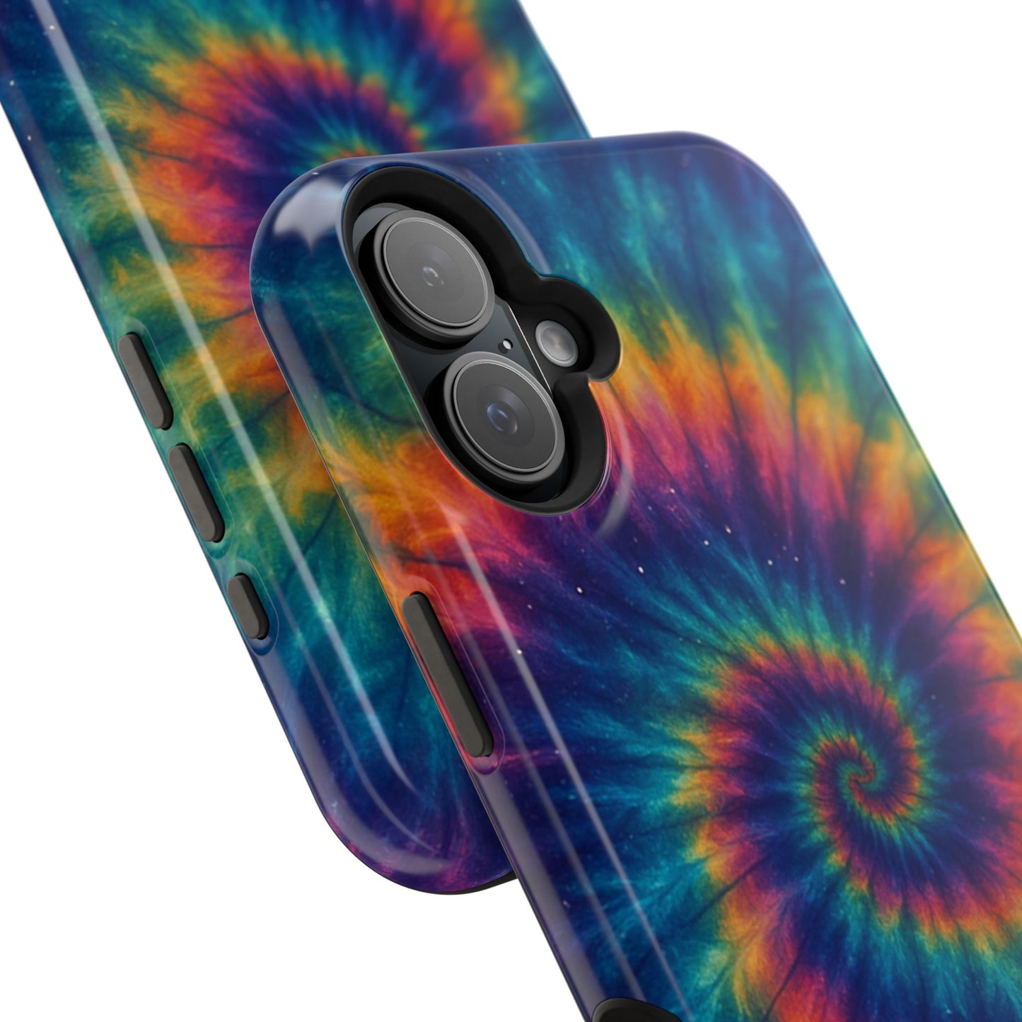 Colorful Tie-Dye Magnetic Phone Cases, Boho Phone Accessories, Unique Gift for Teens, Vibrant Phone Cover for Festivals, Summer Vibes