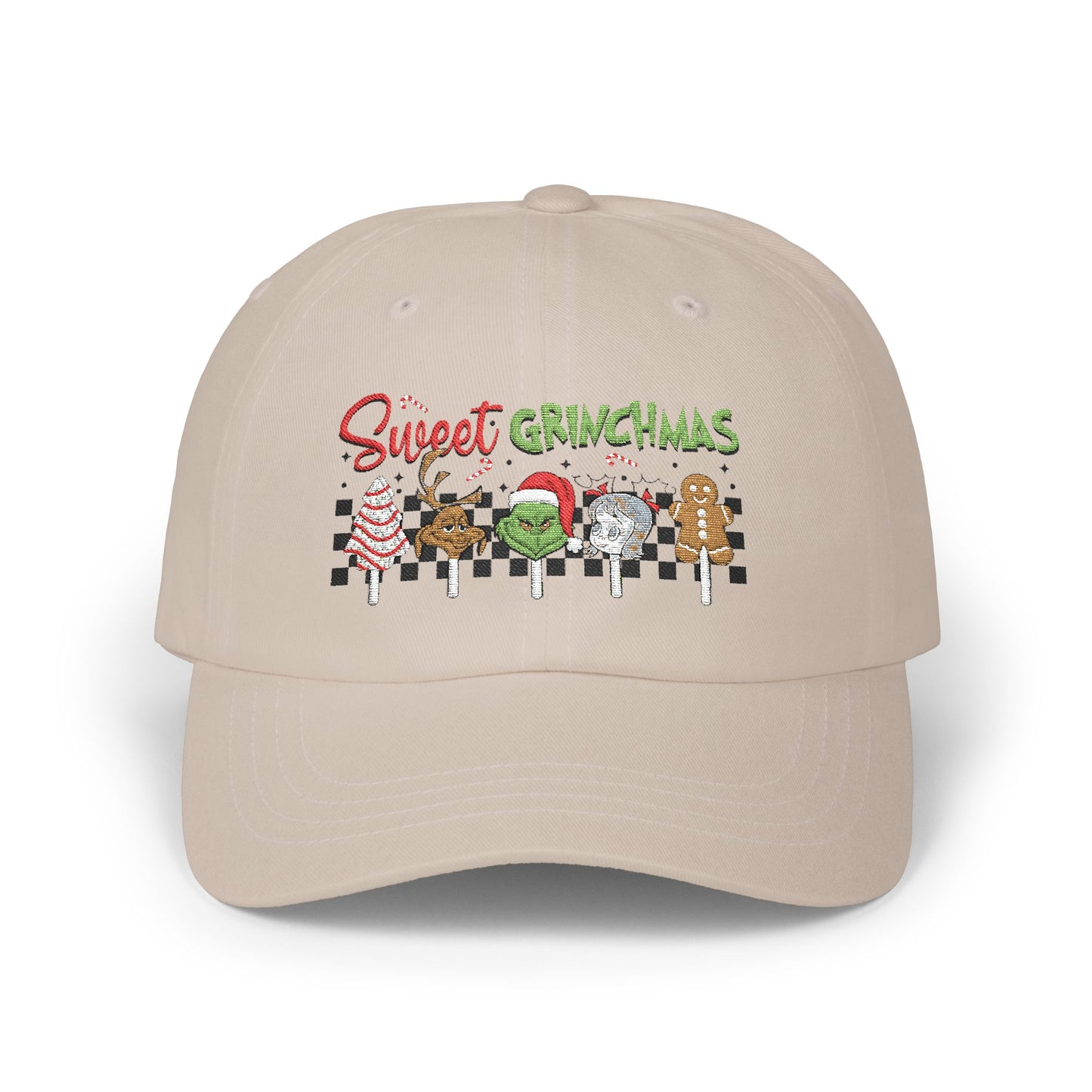 Festive Dad Cap - Sweet Grinchmas Hat for Holiday Cheer, Christmas Gift, Matching Family Outfit, Winter Accessory, Trendy Headwear