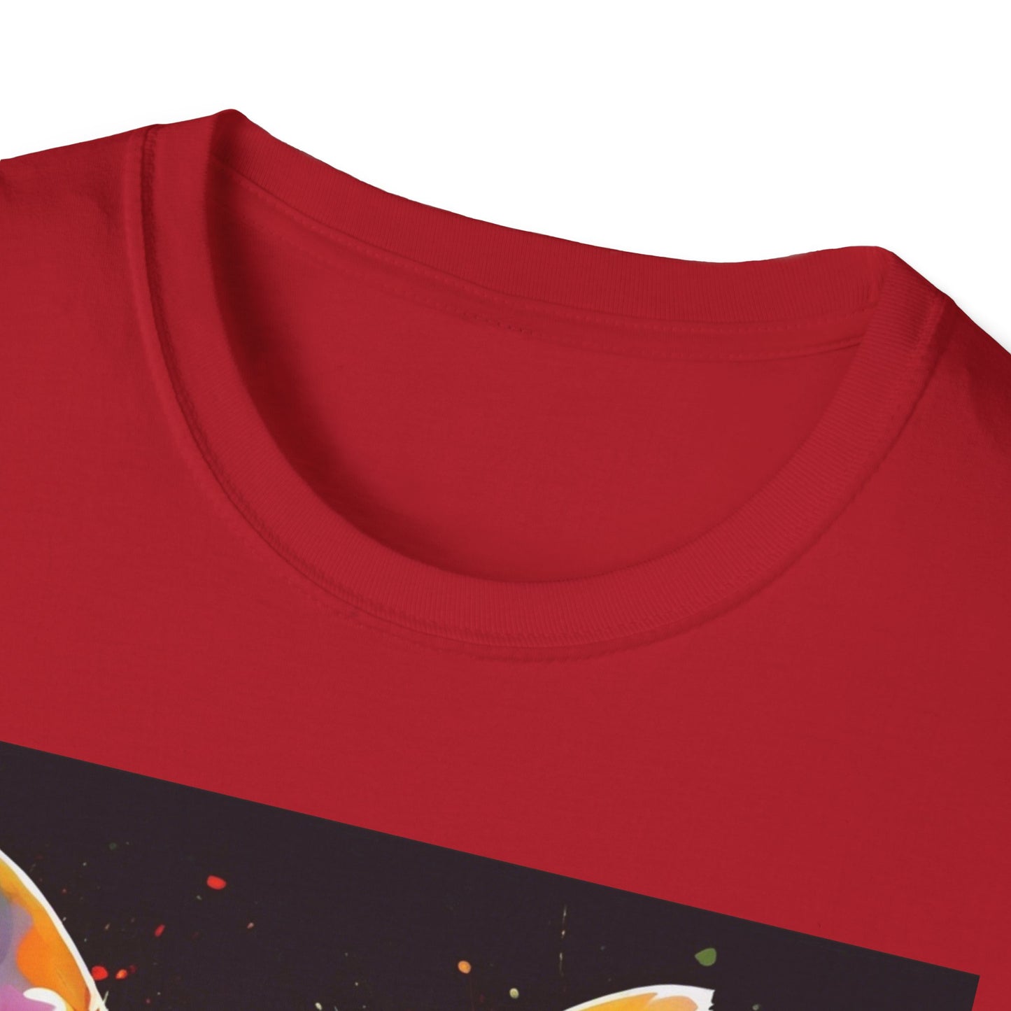 Colorful Chihuahua Art T-Shirt, Pet Lover Gift, Animal Lover Tee, Casual Wear, Unique Dog T-Shirt, Dog Mom Gift