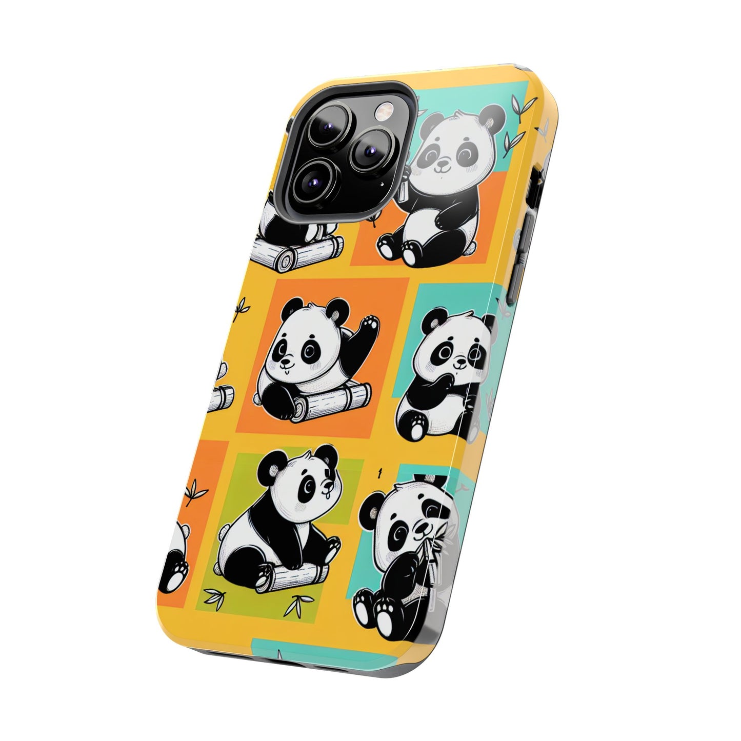 Cute Panda Phone Cases, Tough Panda Phone Cases, Gifts for Animal Lovers, Cute Cell Phone Cover, Fun Smartphone Accessories