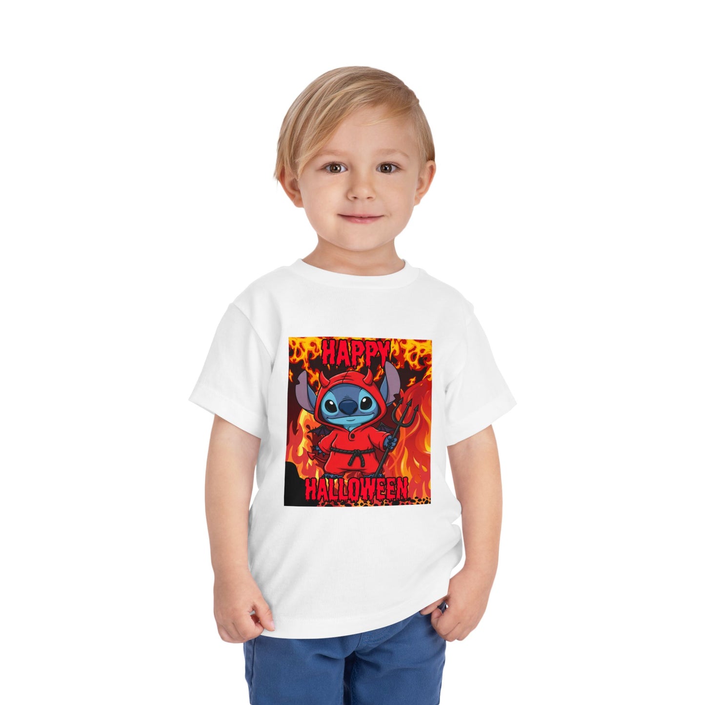 Happy Halloween Toddler Tee, Cute Kids T-Shirt, Halloween Costume, Fall Apparel, Toddler Graphic Shirt
