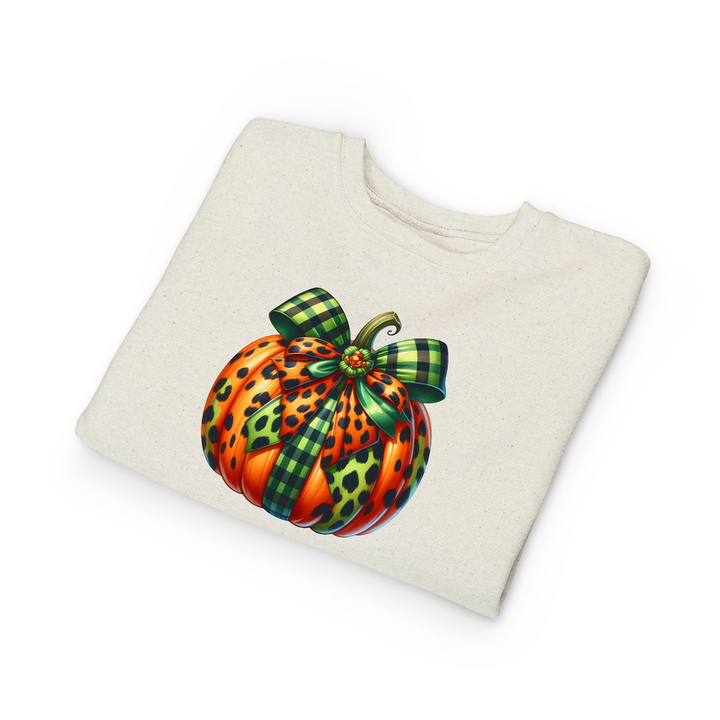 Cozy Toddler Sweatshirt with Pumpkin Design - Perfect for Fall, Halloween, Cute Kids Apparel, Seasonal Fashion, Pumpkin Lovers Gift