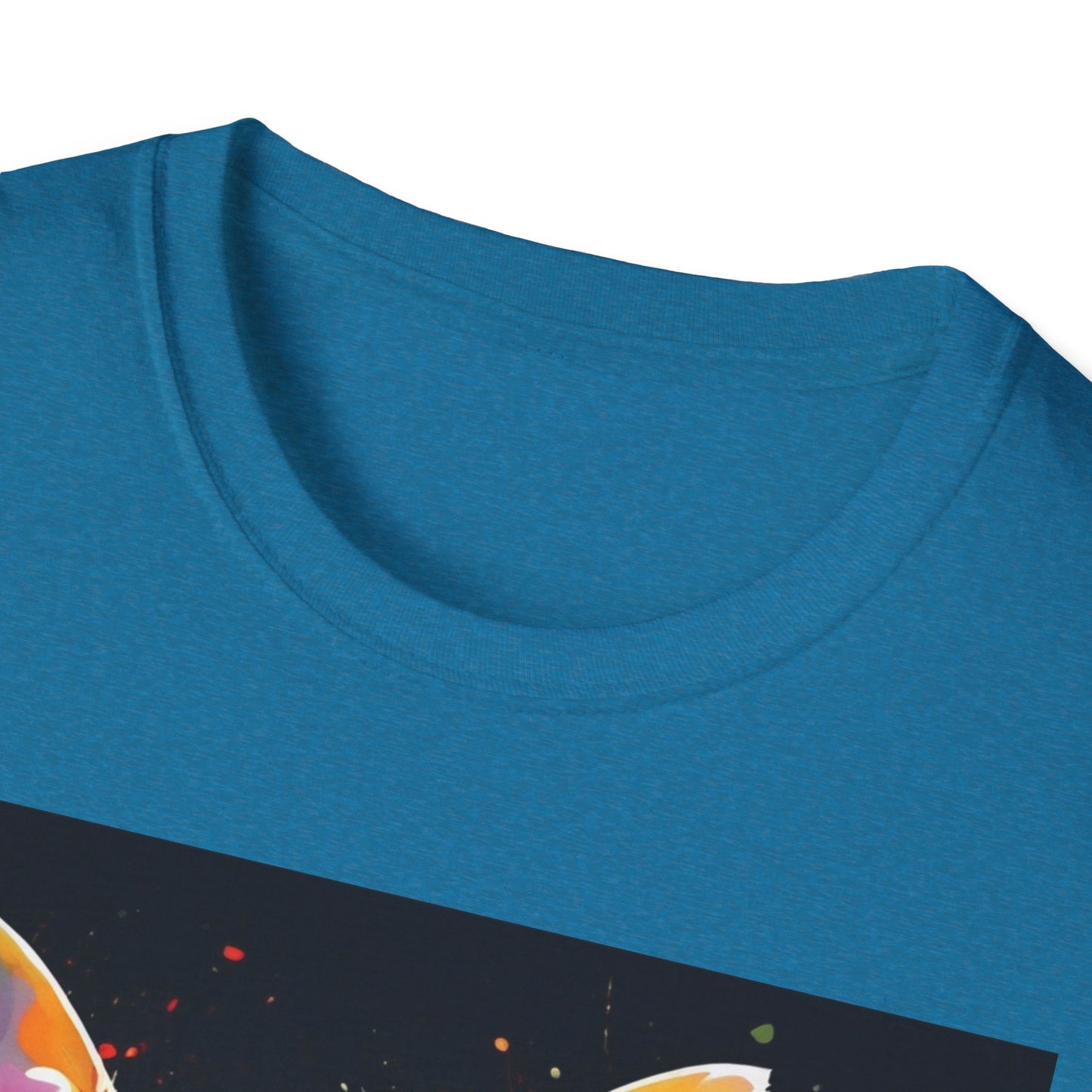 Colorful Chihuahua Art T-Shirt, Pet Lover Gift, Animal Lover Tee, Casual Wear, Unique Dog T-Shirt, Dog Mom Gift