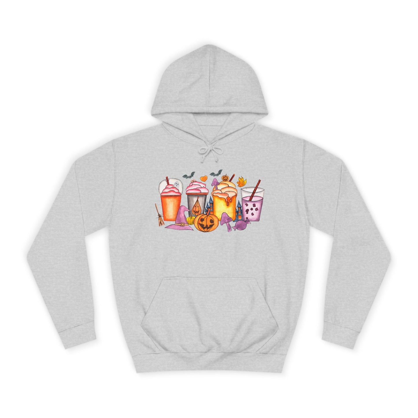 Unisex Halloween Hoodie for adults that want some fun drinking designs to give their clothes a pop of color