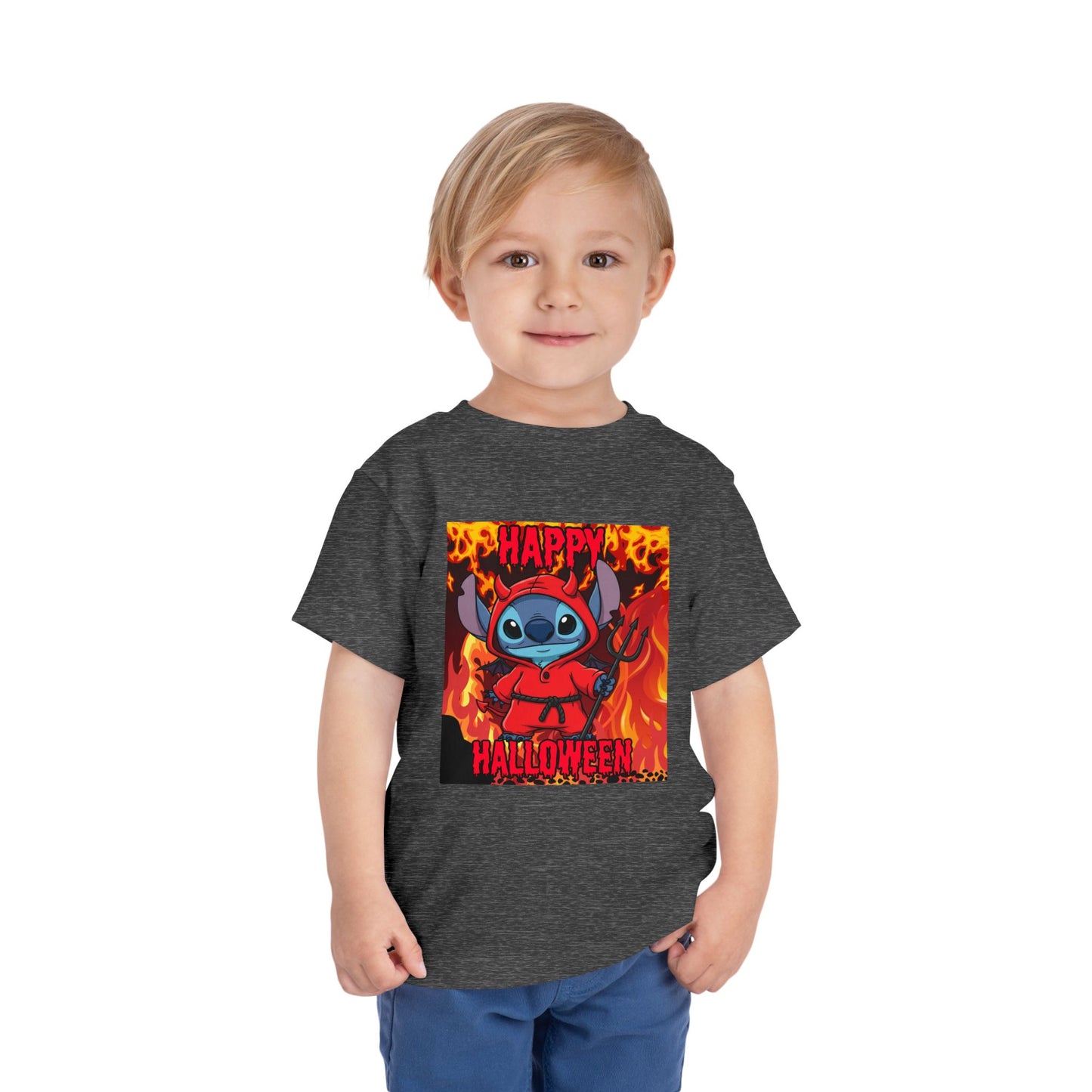 Happy Halloween Toddler Tee, Cute Kids T-Shirt, Halloween Costume, Fall Apparel, Toddler Graphic Shirt