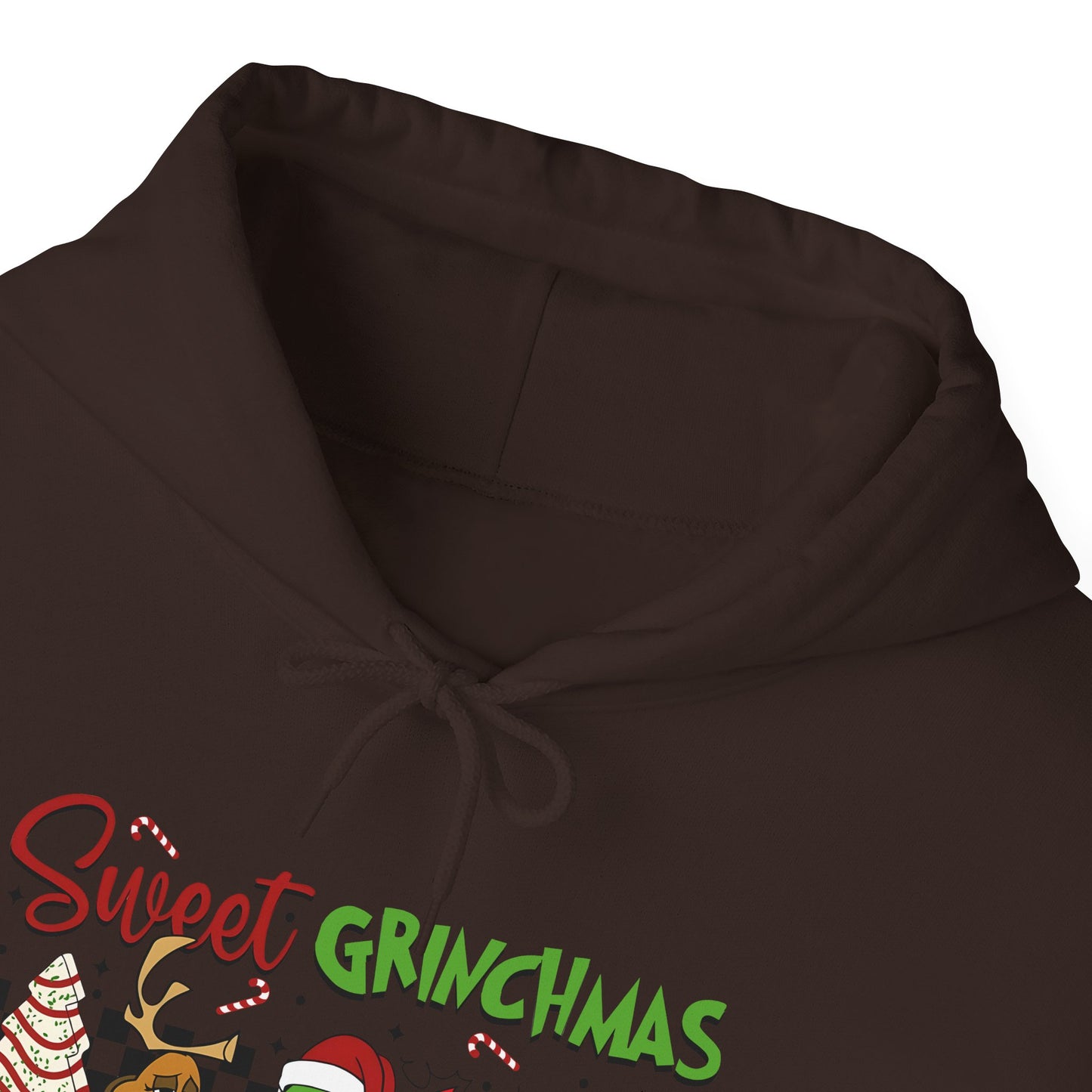 Sweet Grinchmas Hoodie, Cozy Holiday Sweatshirt, Christmas Gift for Him/Her, Unisex Xmas Apparel, Festive Winter Hoodie