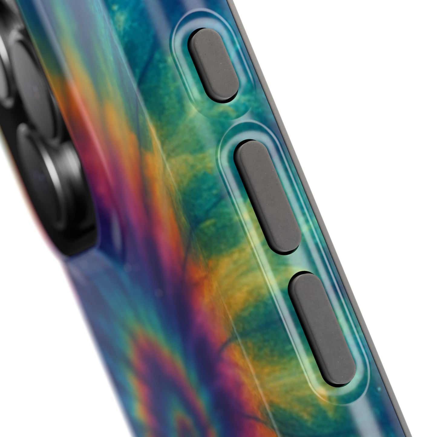 Colorful Tie-Dye Magnetic Phone Cases, Boho Phone Accessories, Unique Gift for Teens, Vibrant Phone Cover for Festivals, Summer Vibes