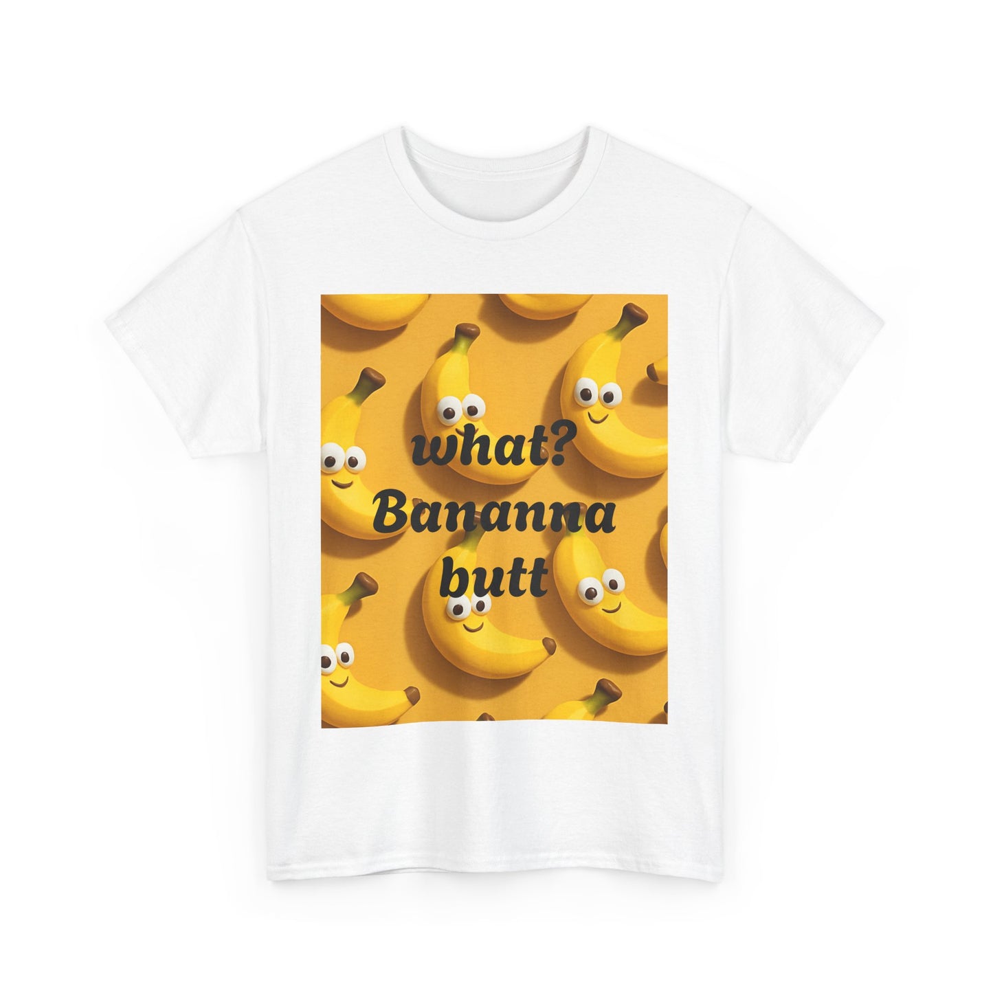 Playful Banana Tee, Fun Unisex T-Shirt, Cute Apparel for Banana Lovers, Quirky Gift for Friends, Funny Graphic Tee