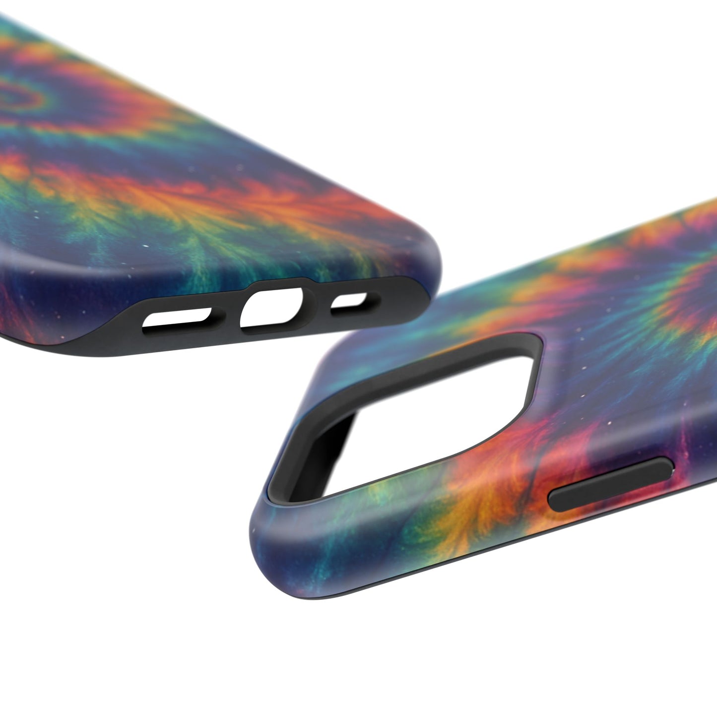 Colorful Tie-Dye Magnetic Phone Cases, Boho Phone Accessories, Unique Gift for Teens, Vibrant Phone Cover for Festivals, Summer Vibes