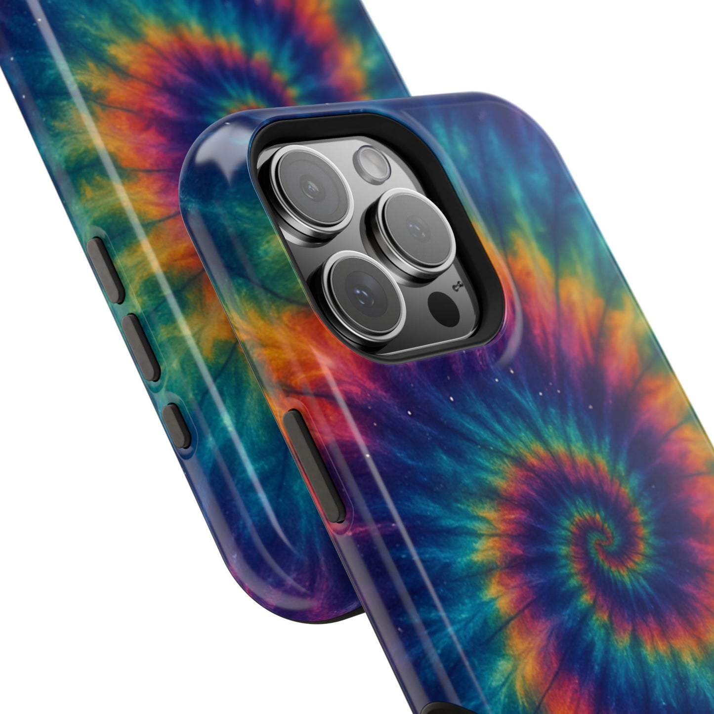 Colorful Tie-Dye Magnetic Phone Cases, Boho Phone Accessories, Unique Gift for Teens, Vibrant Phone Cover for Festivals, Summer Vibes