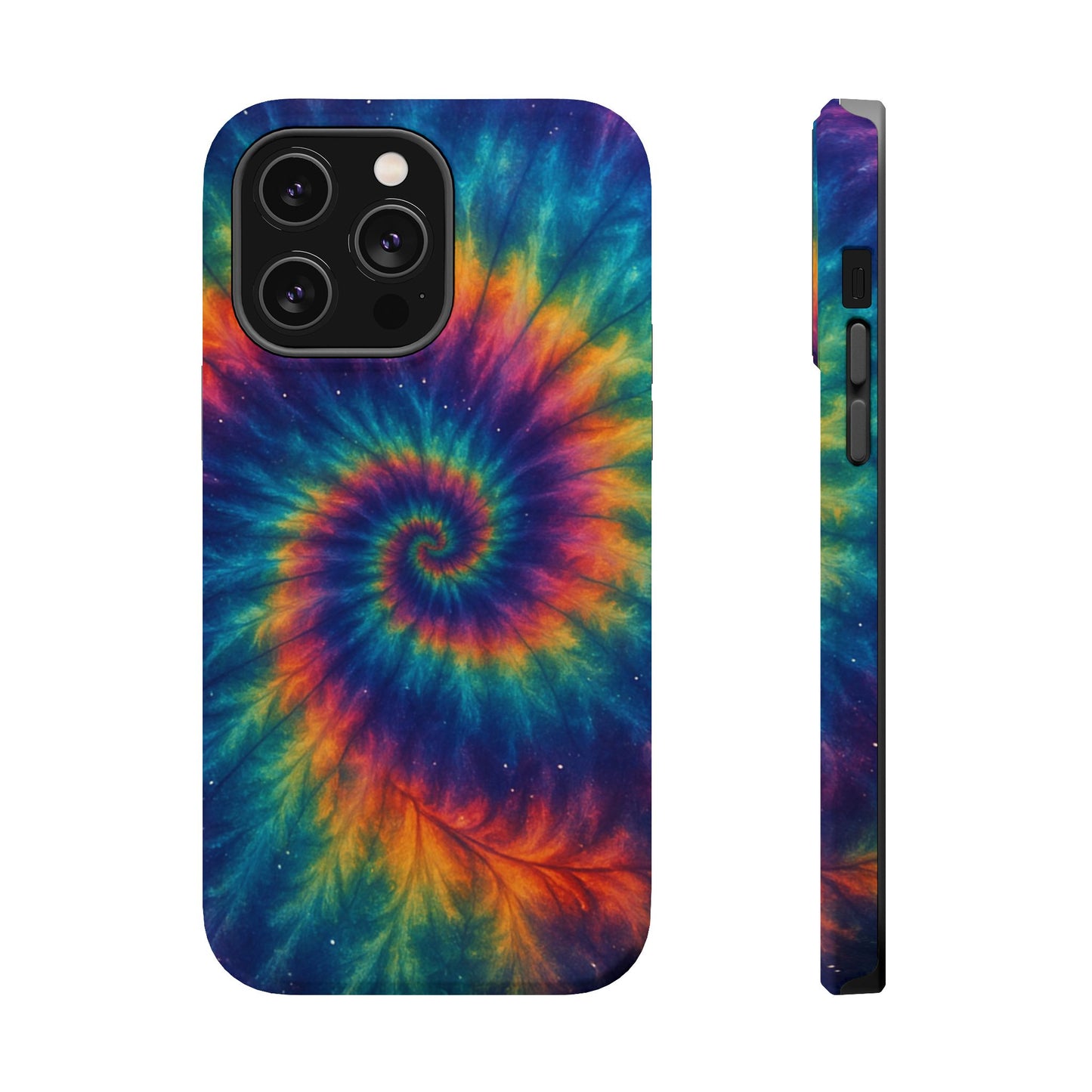 Colorful Tie-Dye Magnetic Phone Cases, Boho Phone Accessories, Unique Gift for Teens, Vibrant Phone Cover for Festivals, Summer Vibes