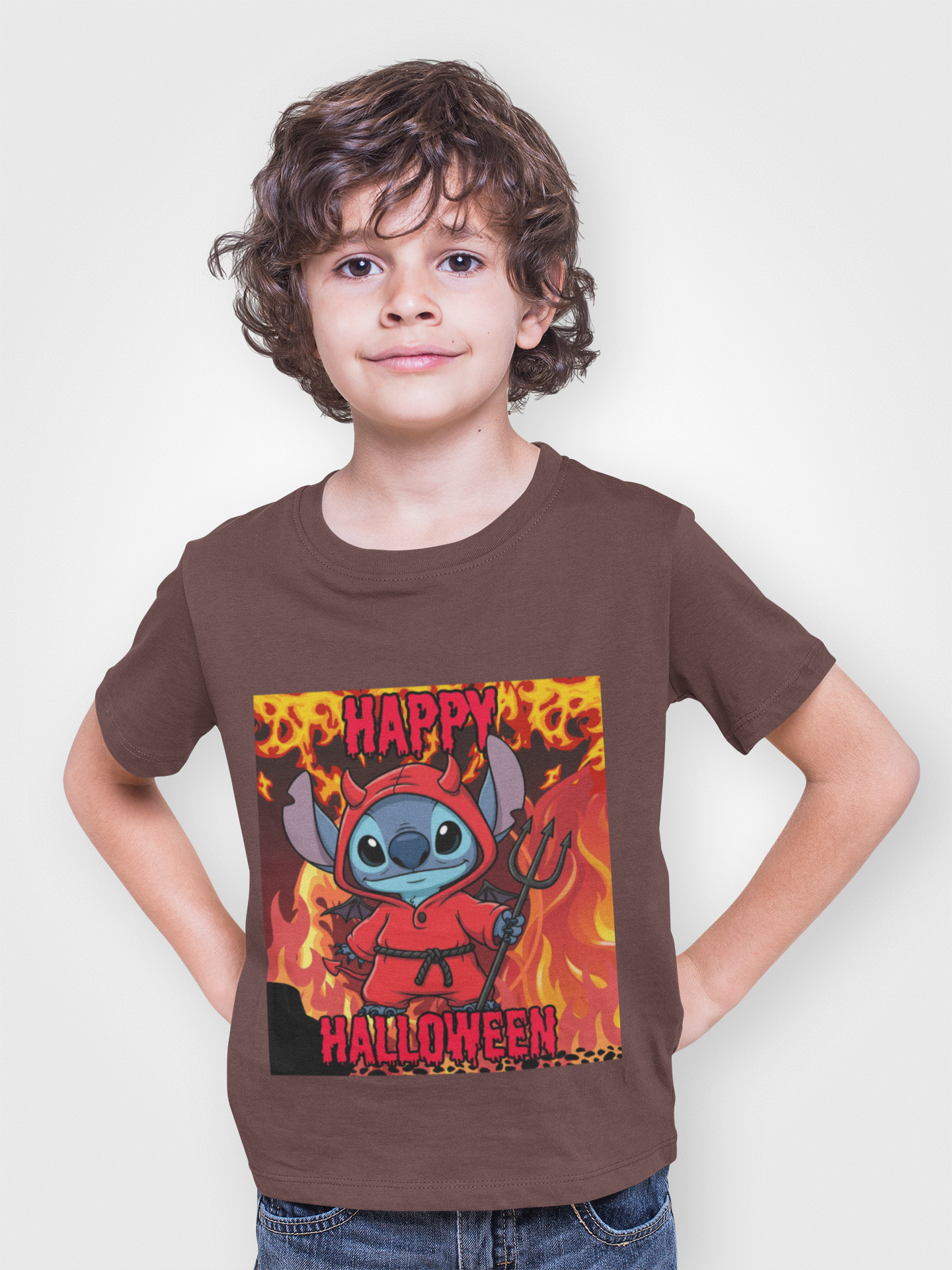 Happy Halloween Toddler Tee, Cute Kids T-Shirt, Halloween Costume, Fall Apparel, Toddler Graphic Shirt