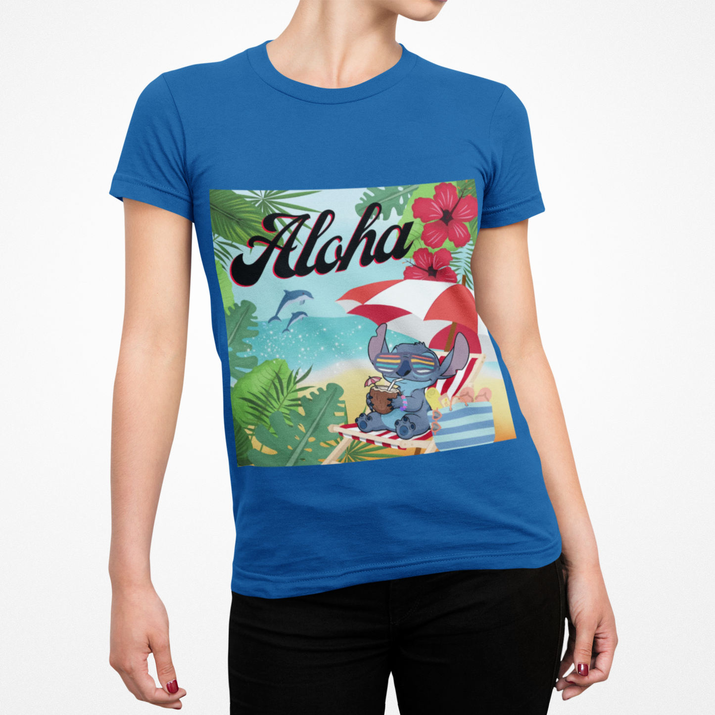 Aloha Paradise Kids Tee, Summer Shirt, Beachwear, Vacation Gift, Nature Lover Gift, Tropical Vibes, Kids Summer Fashion