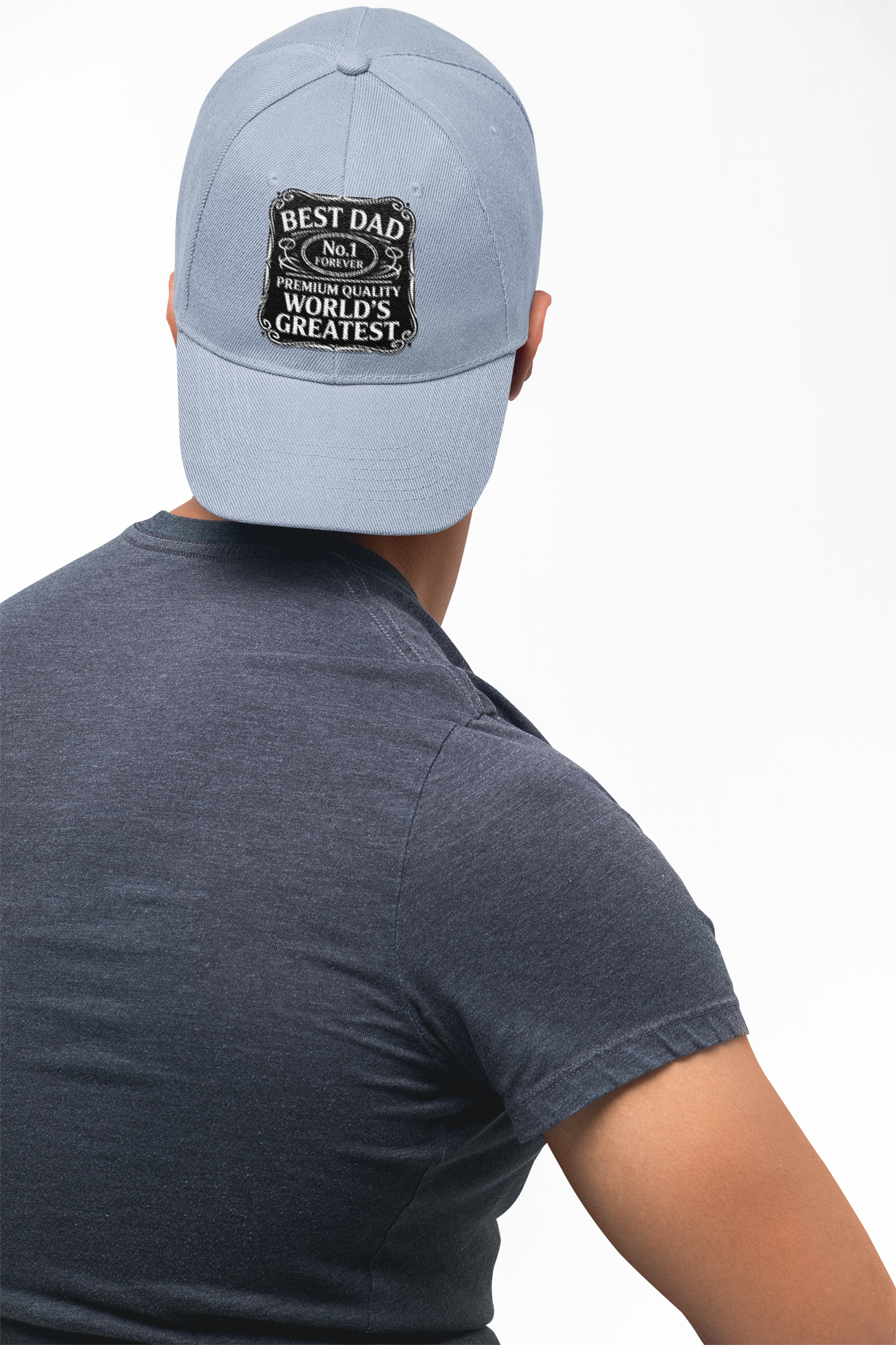 Classic Dad Cap - Best Dad Number 1 Hat, Perfect Father's Day Gift, Casual Style Cap, Unisex Fashion Accessory, Everyday Wear
