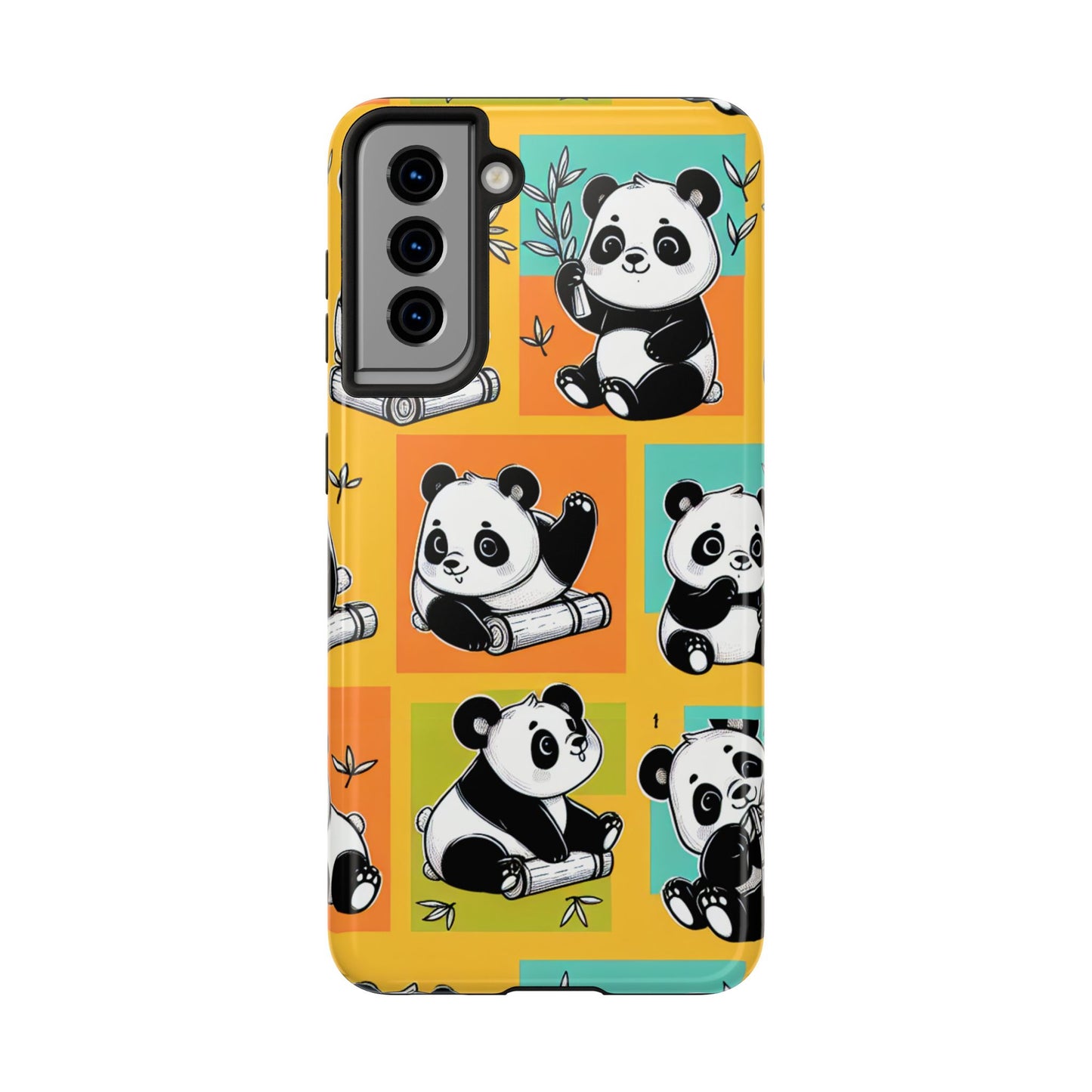 Cute Panda Phone Cases, Tough Panda Phone Cases, Gifts for Animal Lovers, Cute Cell Phone Cover, Fun Smartphone Accessories