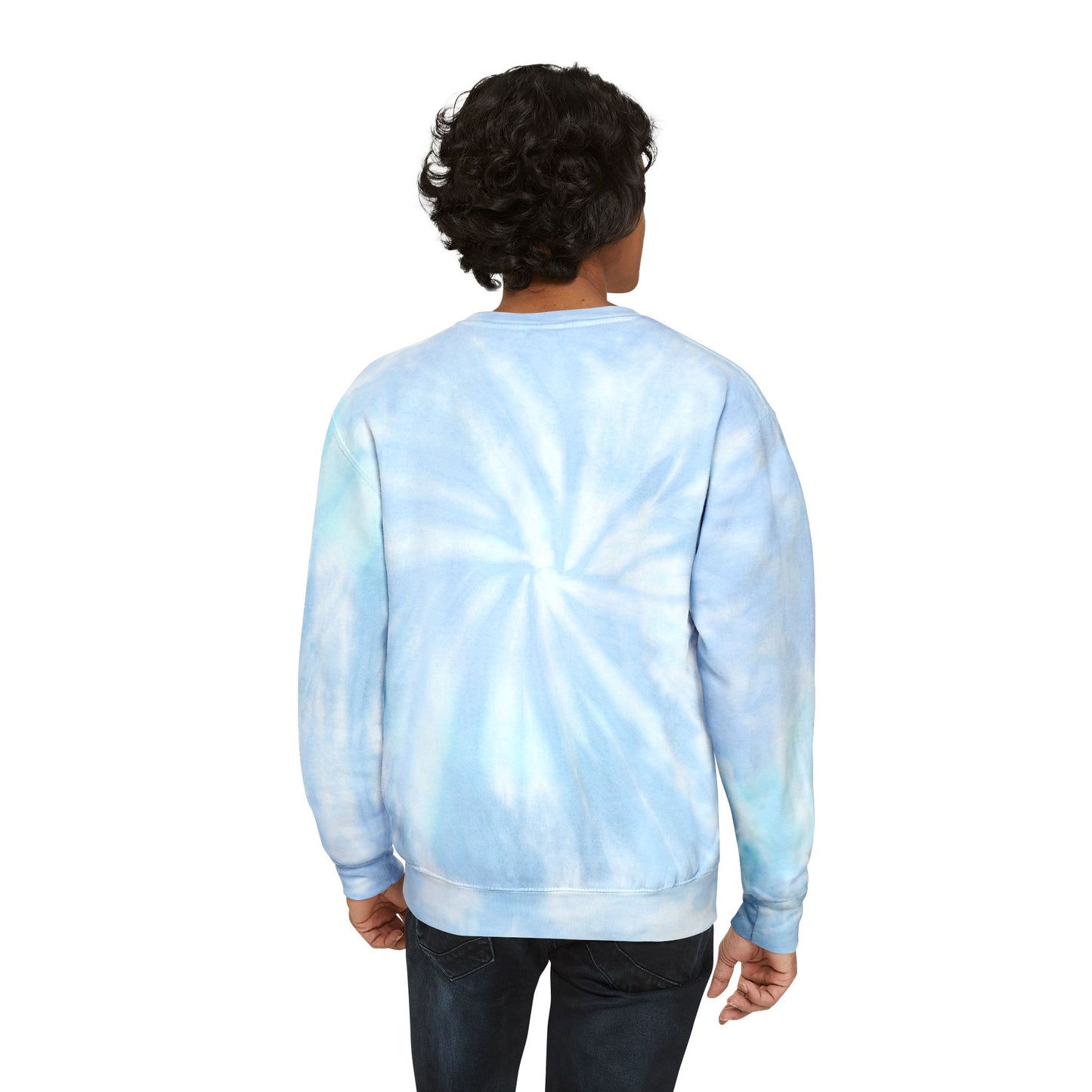 Cute Bunny Tie-Dye Sweatshirt, Unisex Tie-Dye Pullover, Pastel Cozy Sweatshirt, Unique Tie-Dye Apparel, Casual Fun Gift