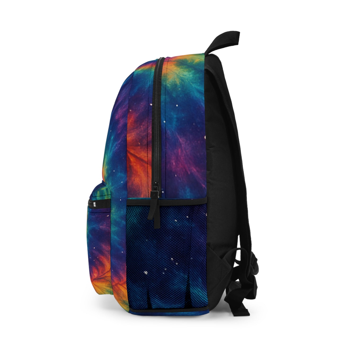 Colorful Tie-Dye Backpack for School, Travel, Festivals, Gift for Teens, Retro Style, Stylish Bag for Every Occasion