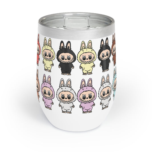 Chill Wine Labubu Tumbler