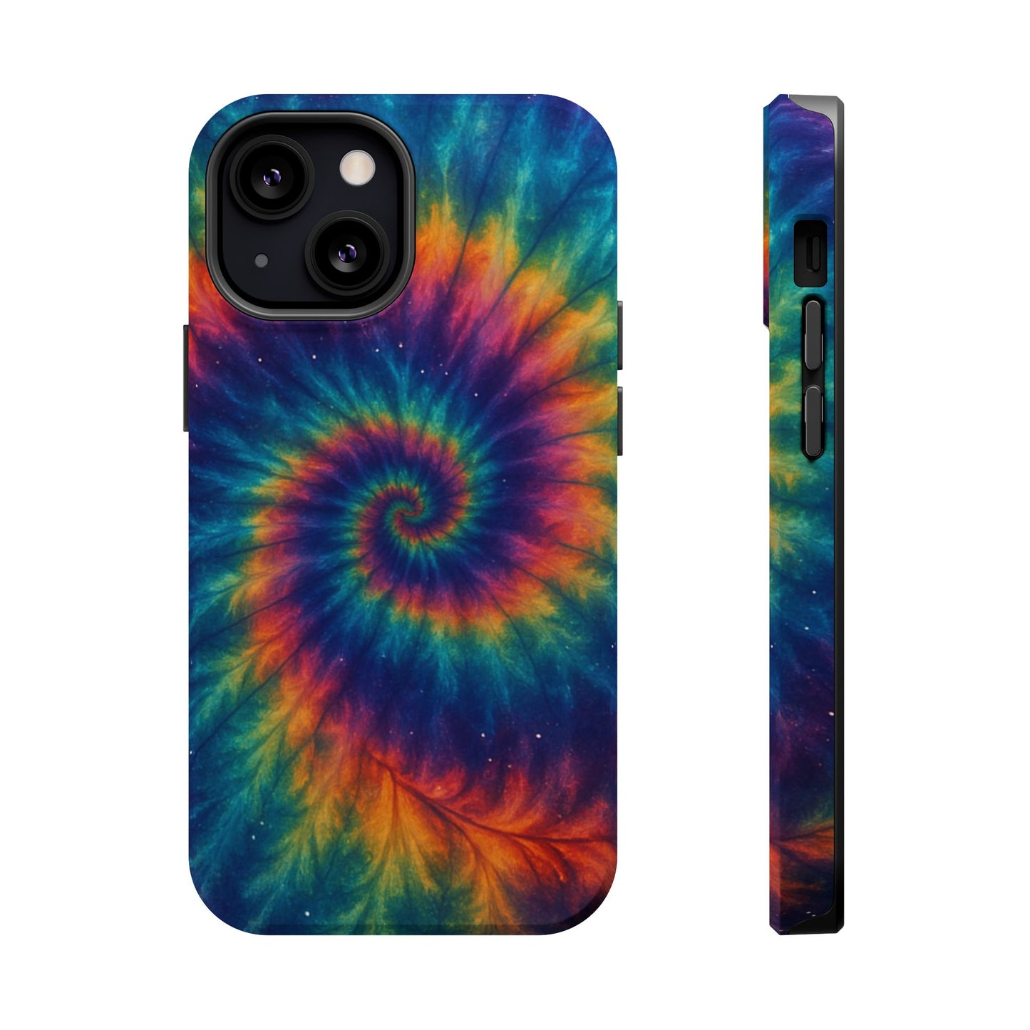 Colorful Tie-Dye Magnetic Phone Cases, Boho Phone Accessories, Unique Gift for Teens, Vibrant Phone Cover for Festivals, Summer Vibes
